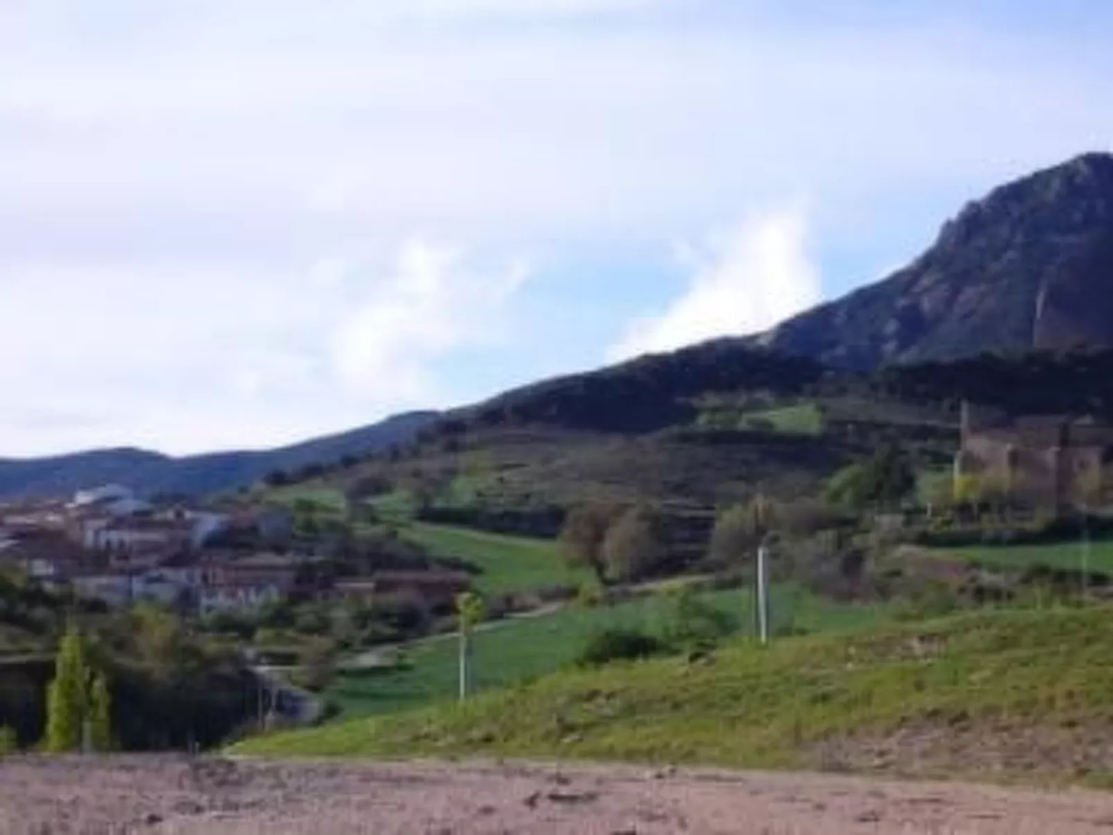 In einem kleinem Dorf nah dem Jakobweg-Outside