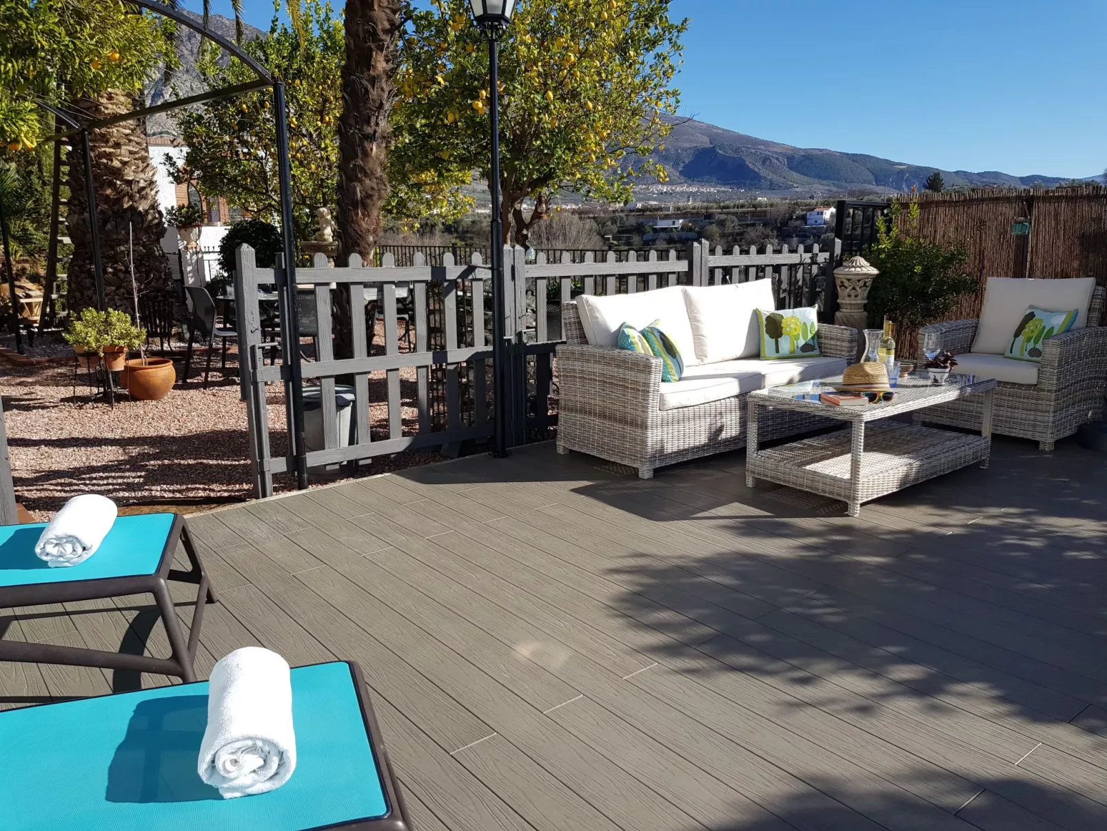 Casa El Pino Azul, Ferienhaus für 2-4 Personen-Dedans