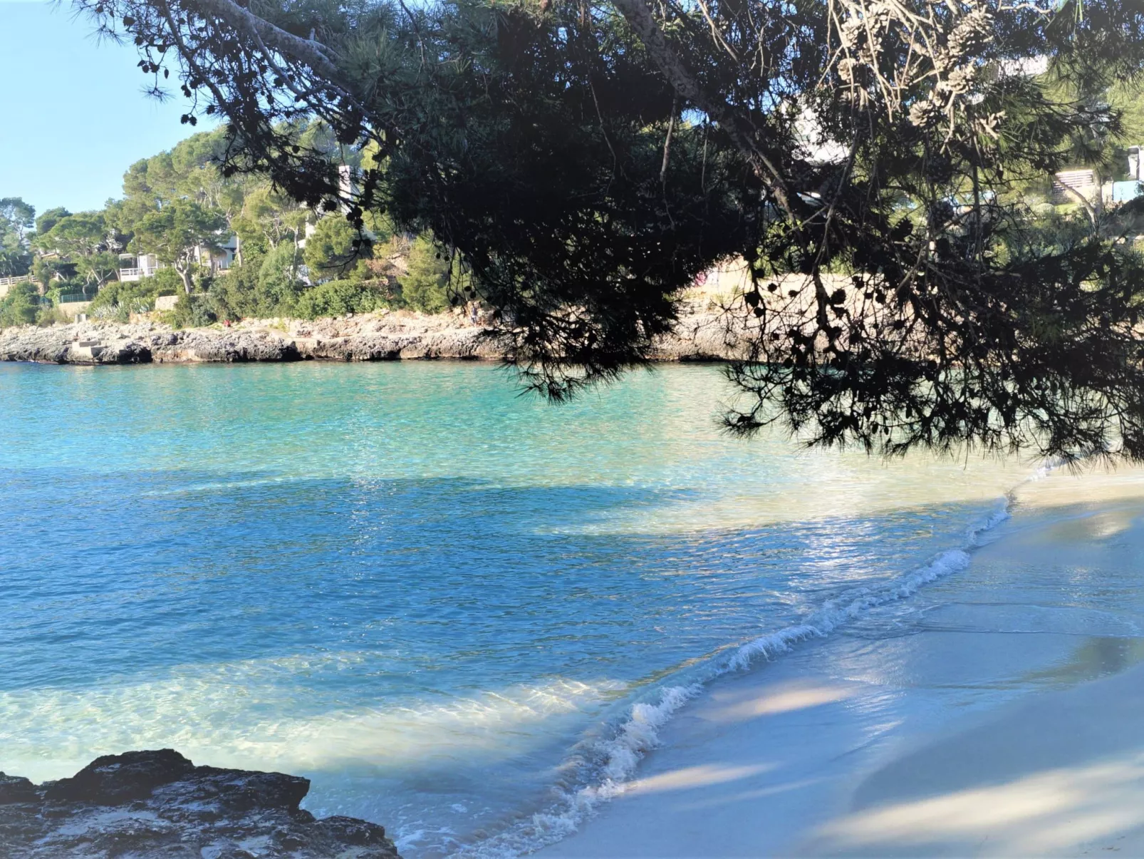 Bungalow con piscina-Draußen