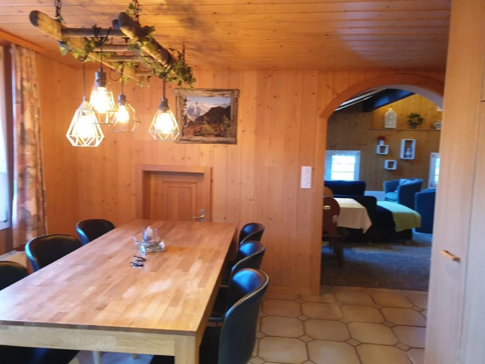 Bei der Arve 4 Bett Wohnung-Dedans