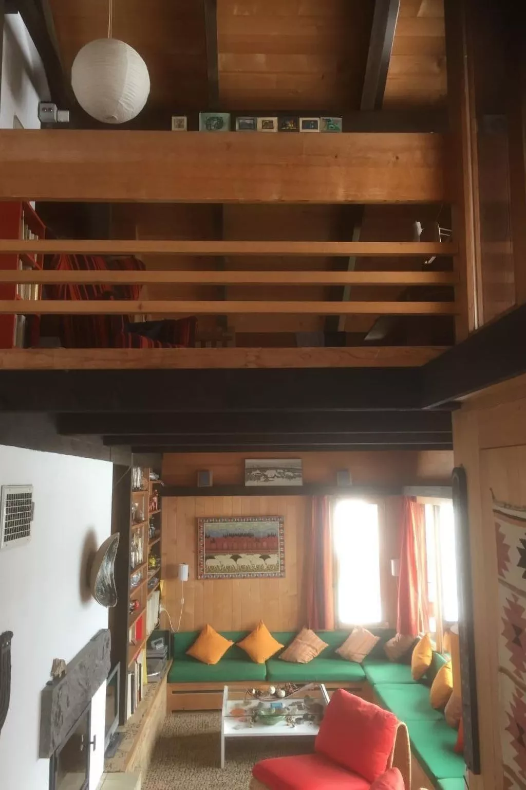 Alleinstehendes Ferienhaus-Dedans