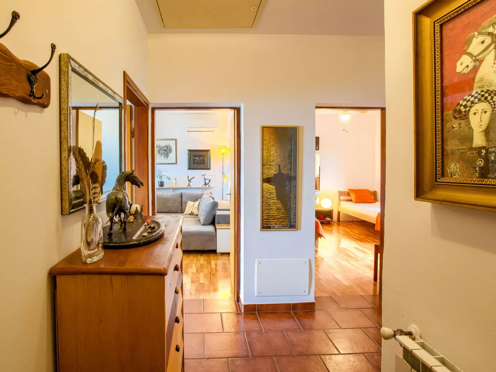 Schöne Wohnung in Medulin mit Möbliertem Balkon-Drinnen