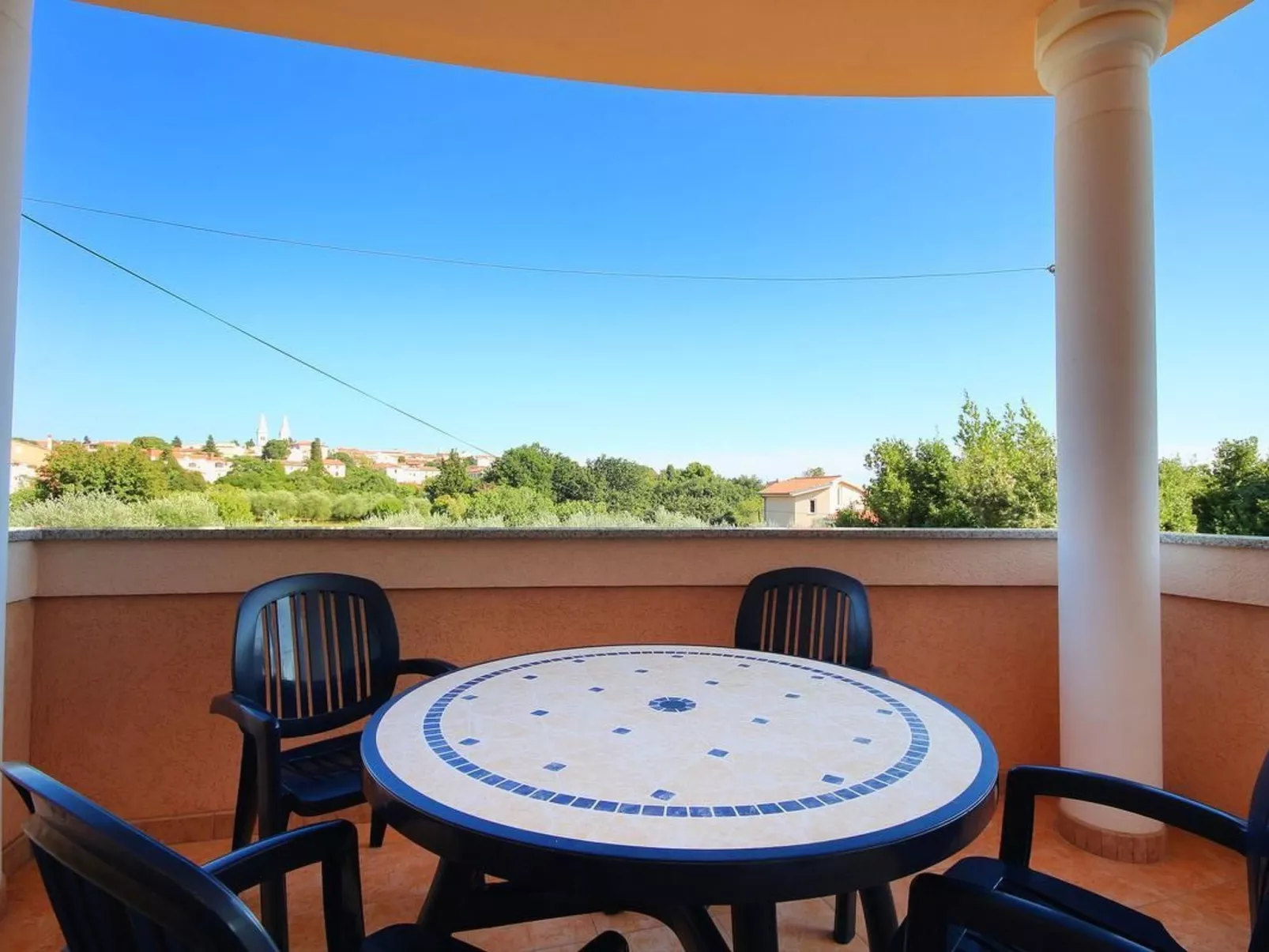 Für 4 Personen ca. 45 m&sup2; in Medulin, Istrien (Medulin und Umgebung)-Draußen