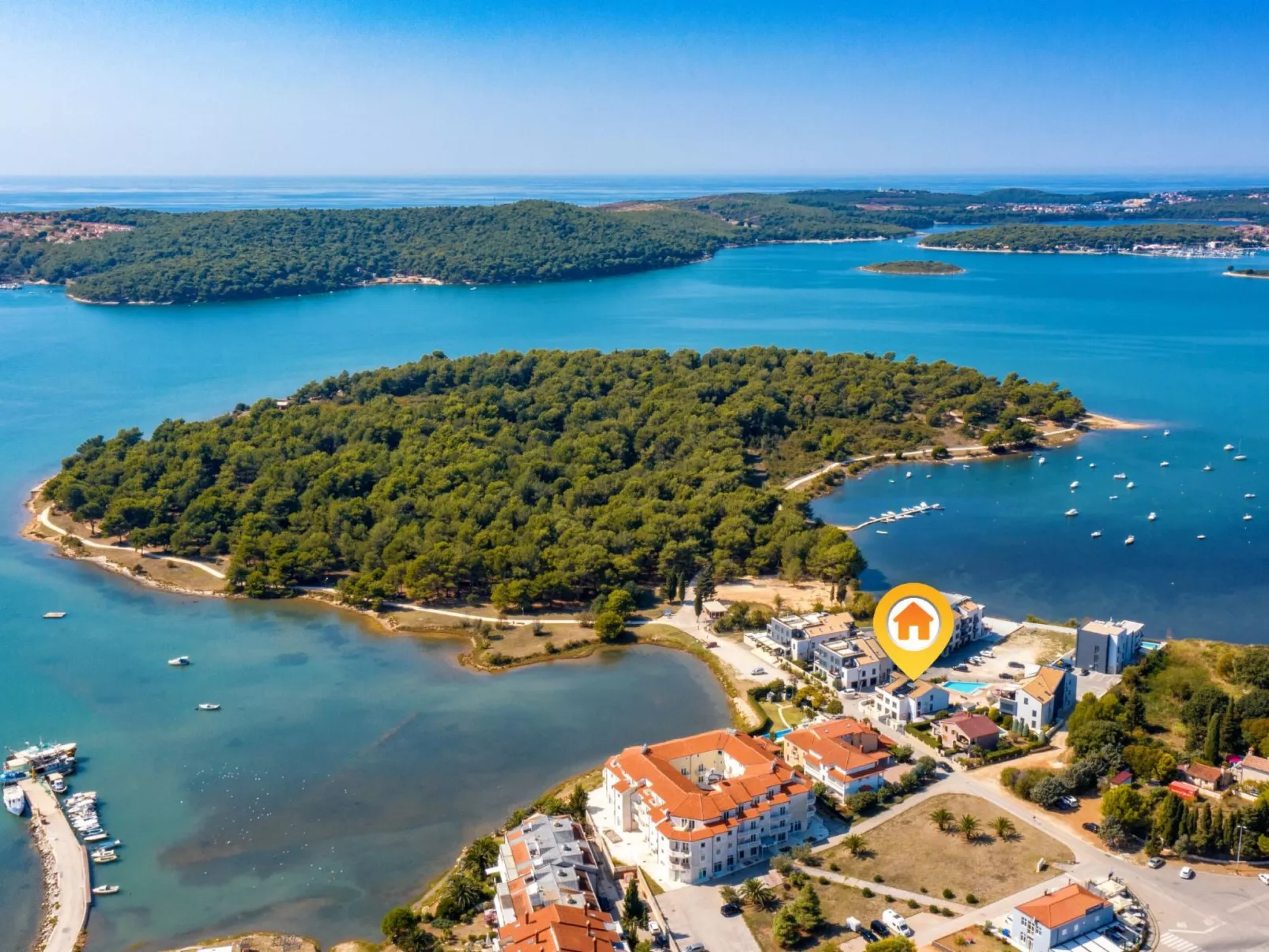 Für 6 Personen ca. 147 m&sup2; in Medulin, Istrien (Medulin und Umgebung)-Outside