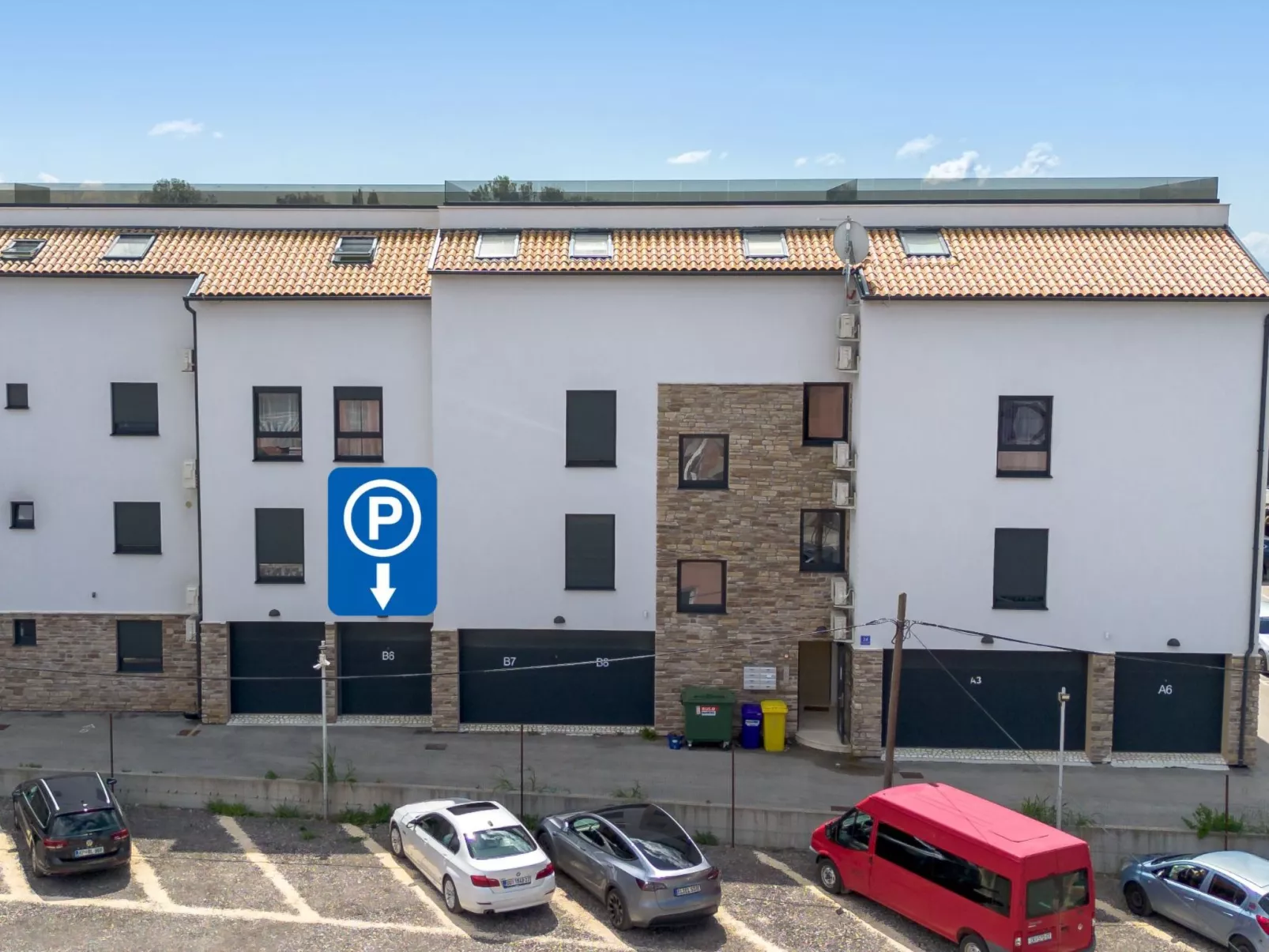 Wohnung "Nevia B6" mit Blick auf das Wasser-Dehors