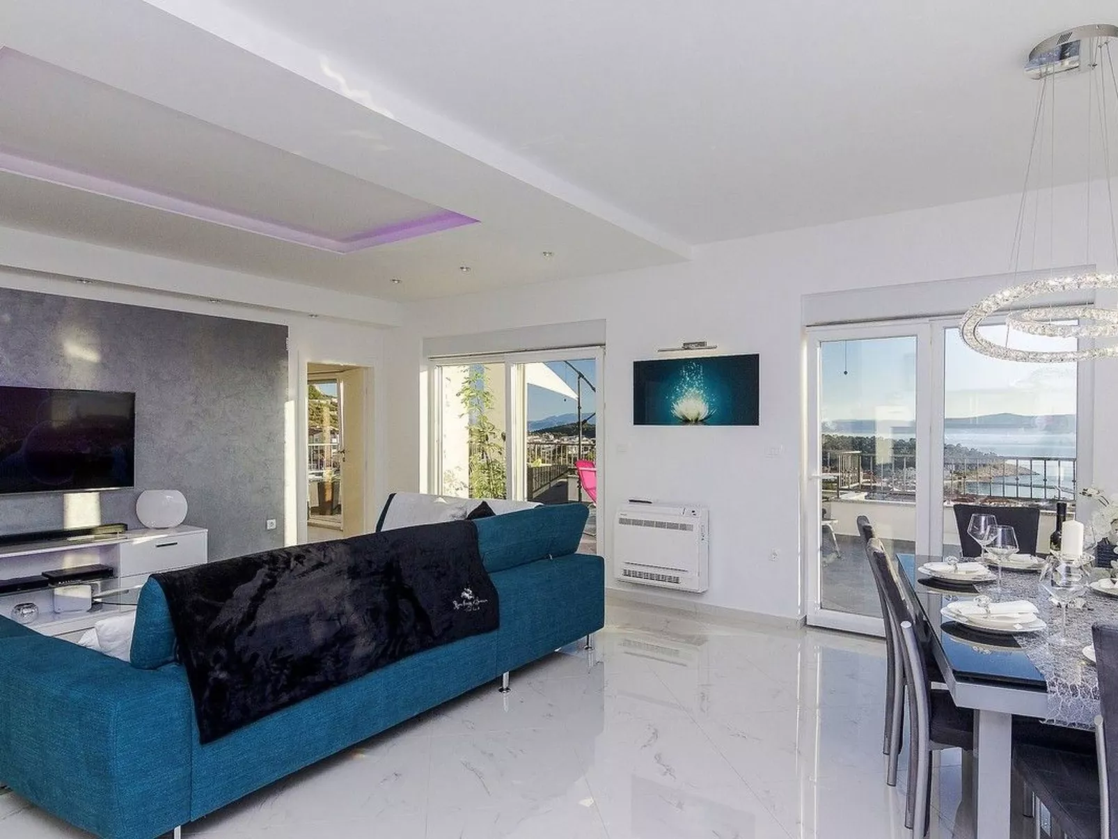 Penthousewohnung mit Whirlpool und Meerblick-Inside