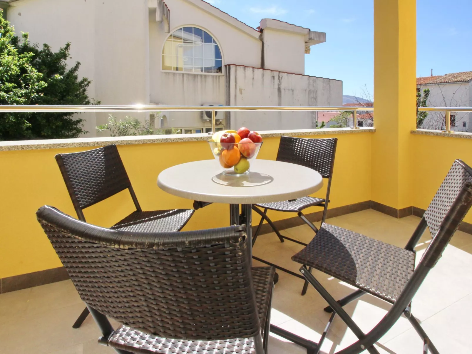 Wohnung in Baška mit Eigenem Balkon - Draußen