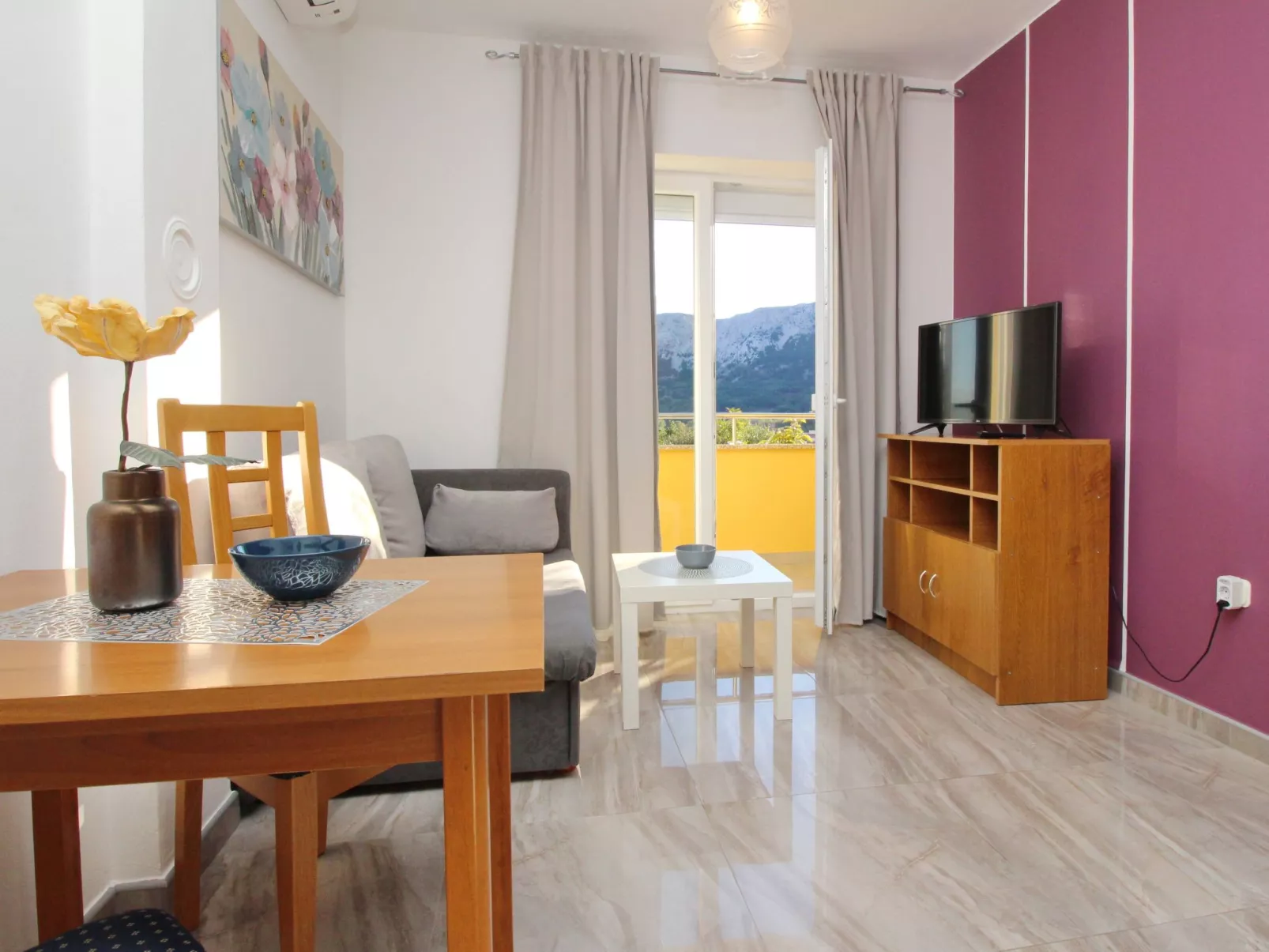 Appartement in Baška mit Eigenem Balkon-Image-tags.info