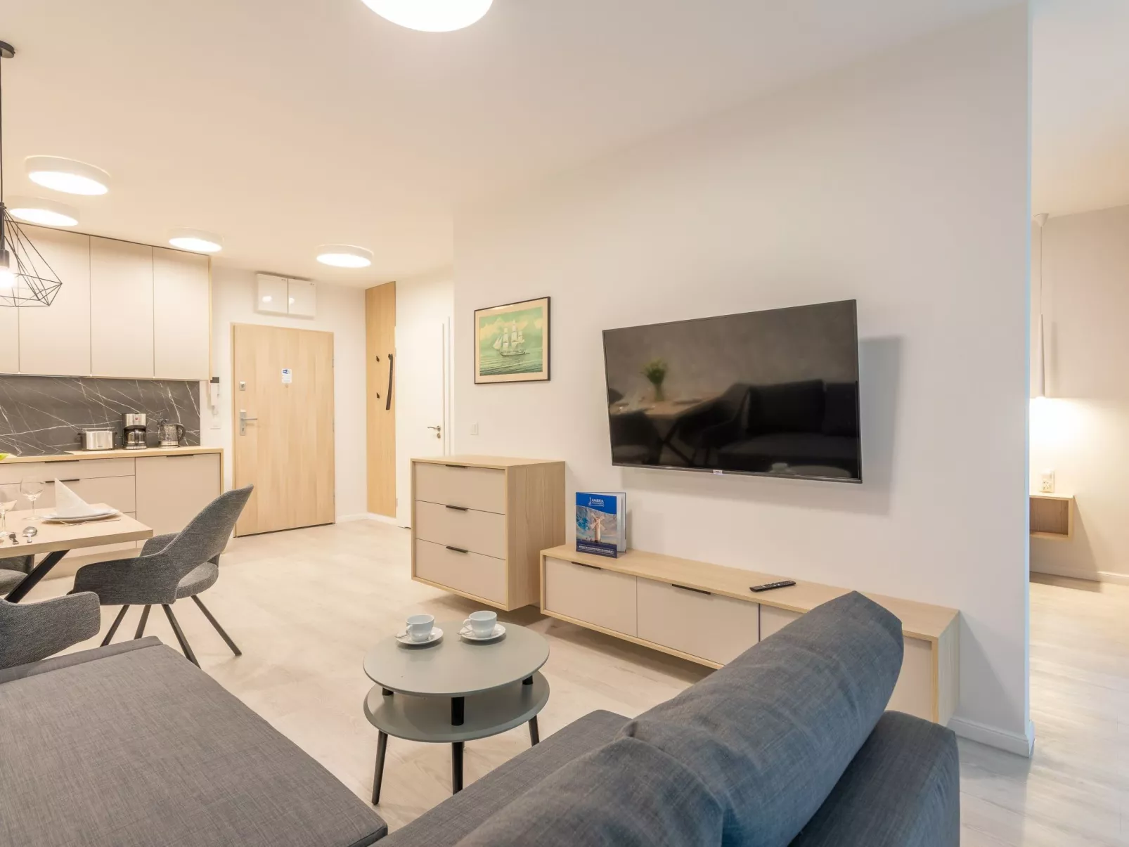 Matejki in Swinemünde am Meer-Dedans