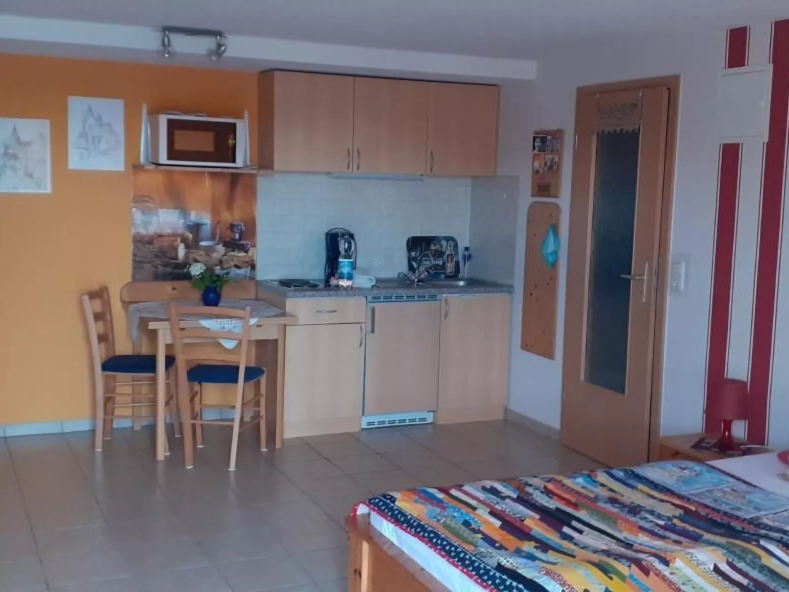 Studio-Appartement mit Terrasse-Dedans