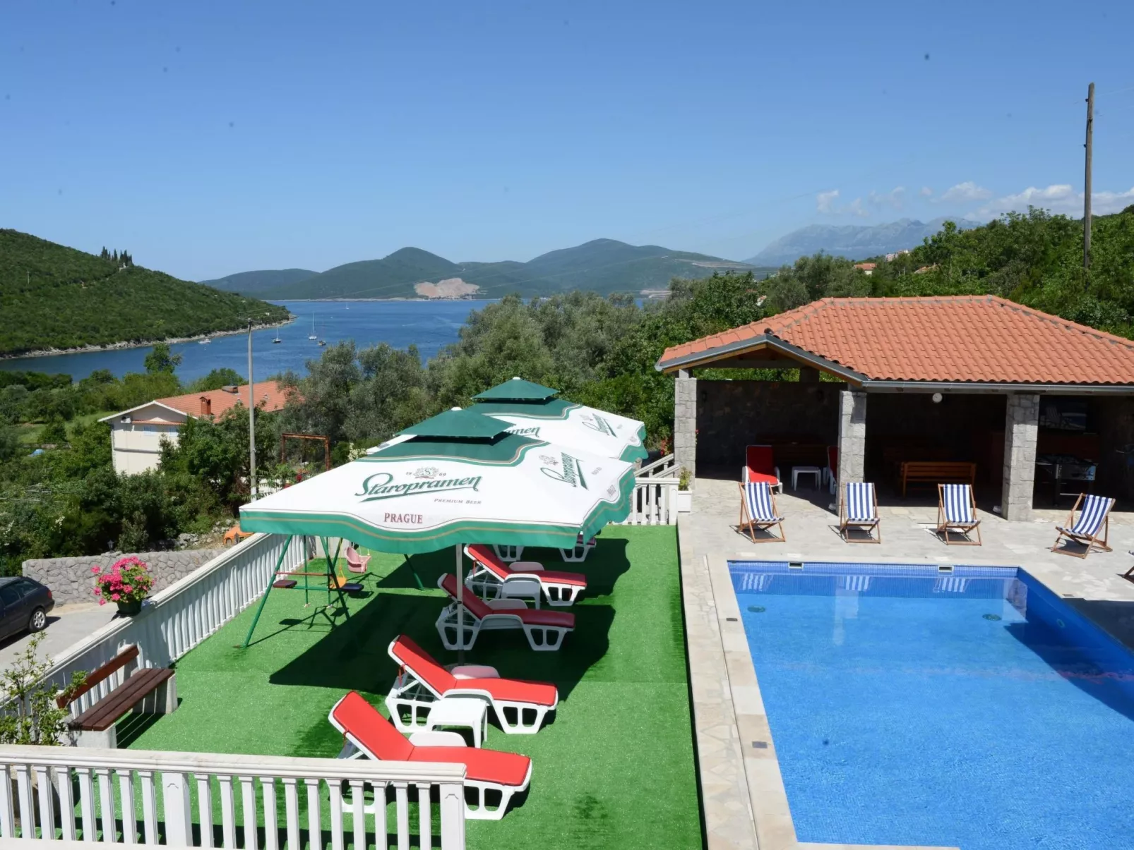 Studioapartment Lazarevic mit Balkon - Dehors