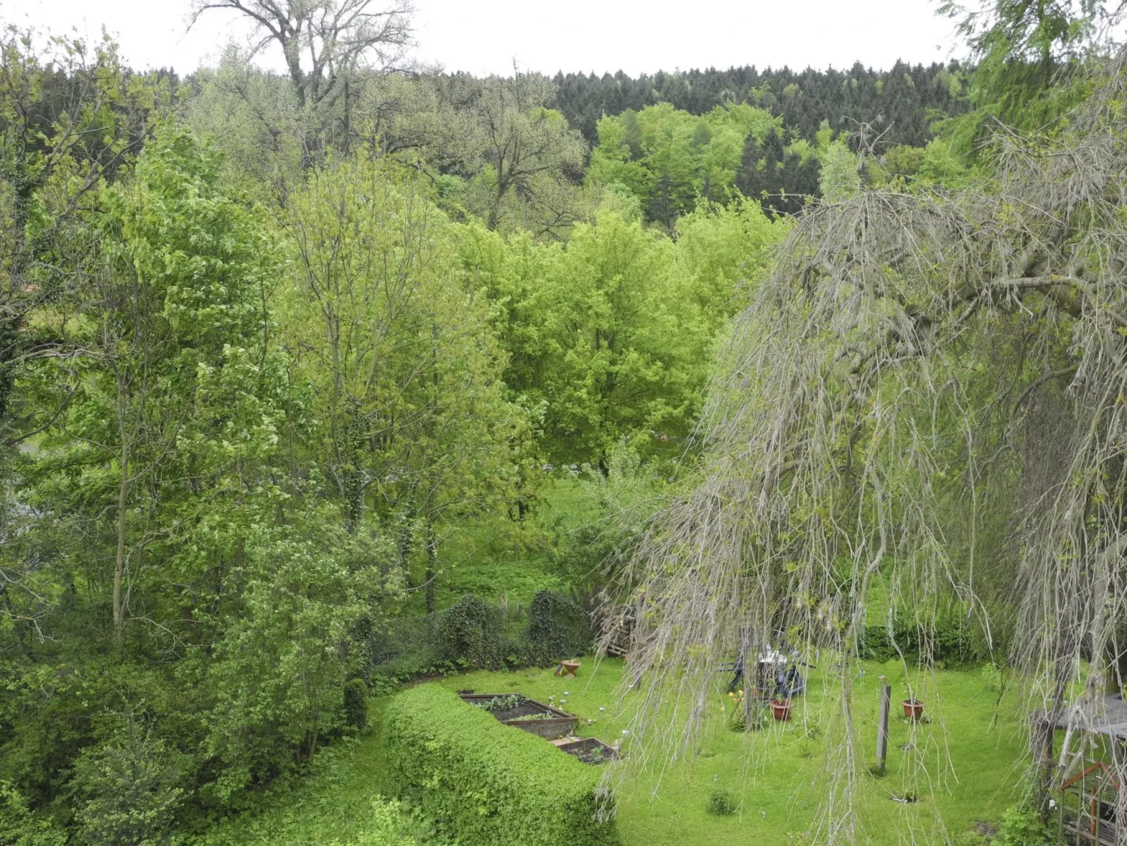 Kleine, gemütliche Ferienwohnung im Erholungsort-Draußen