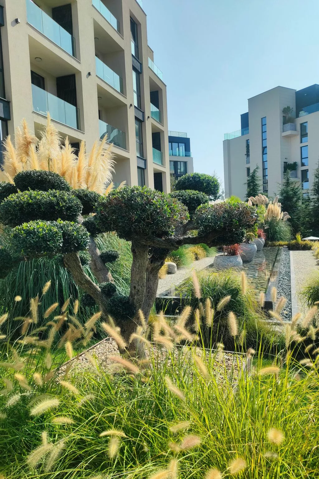 Studio "Allure Varna" mit Infinity-Pool-Draußen