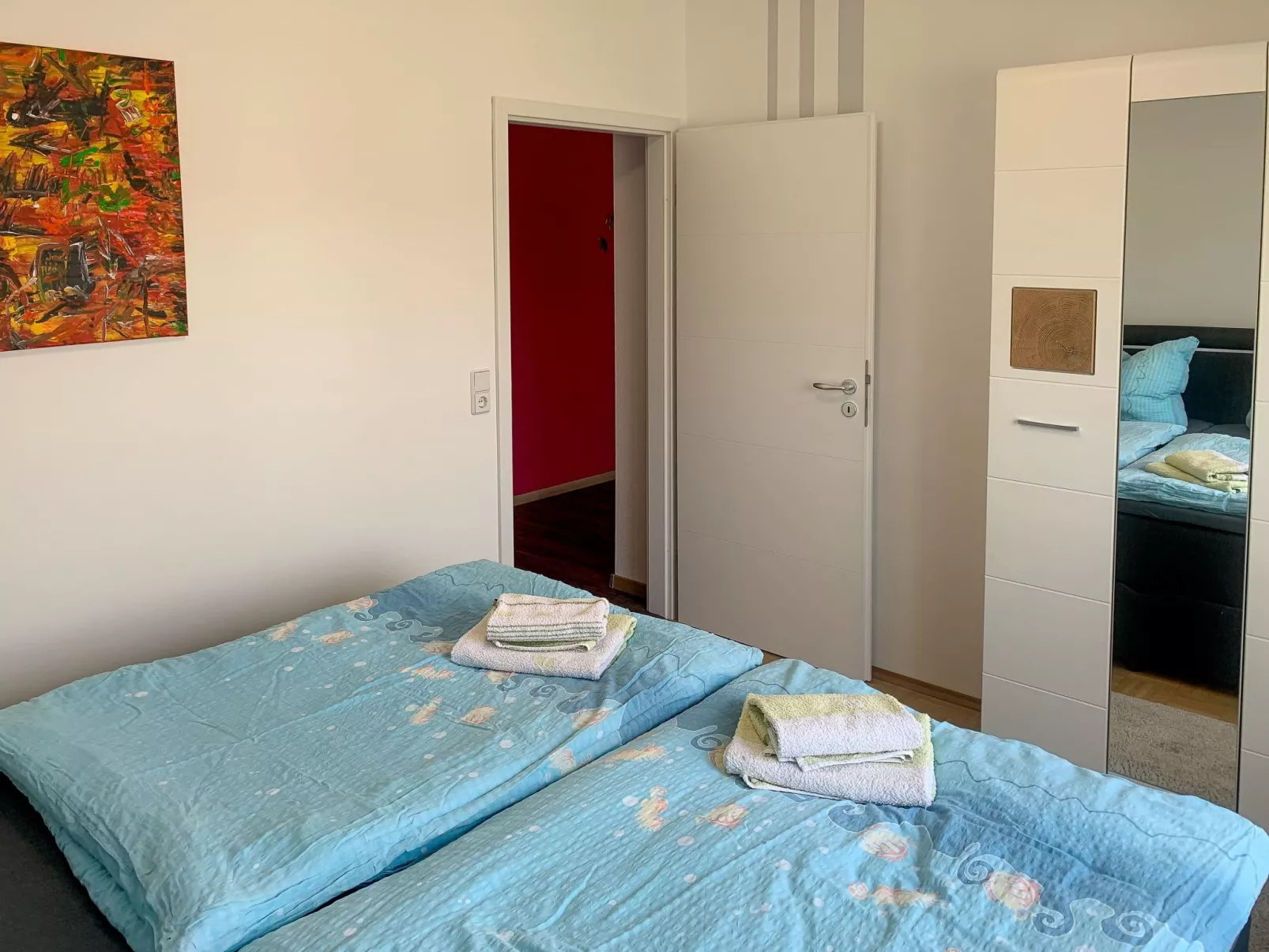 Top-moderne Ferienwohnung für 4 Personen mit Vollausstattung auf schönem, frühe-Inside