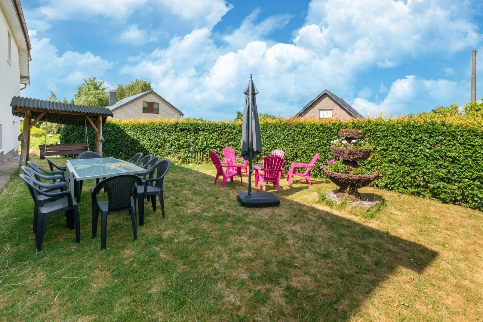 L'accueil de l'Est-Gardens summer