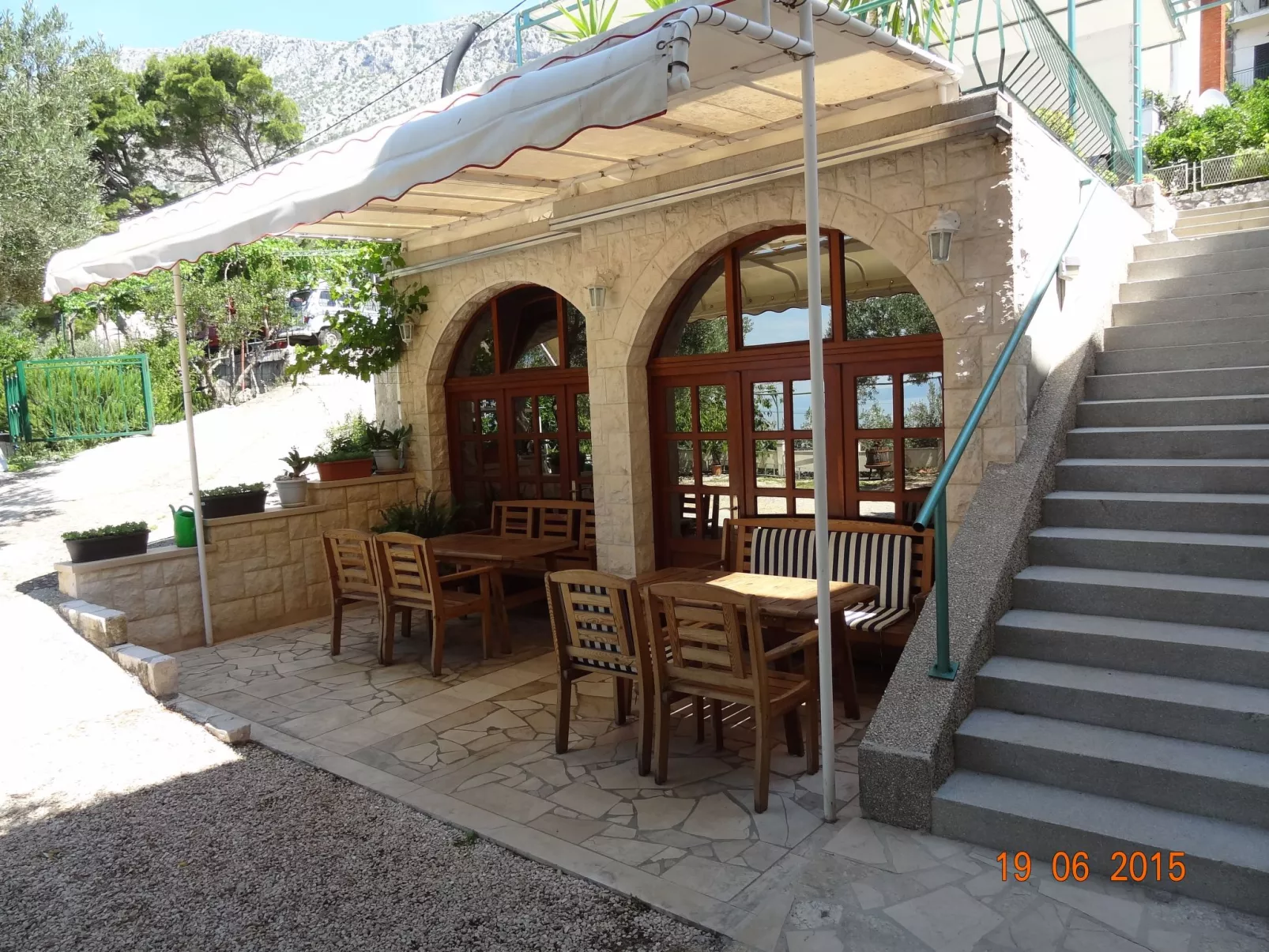 Ruhige Ferienwohnung mit Meerblick-Outside