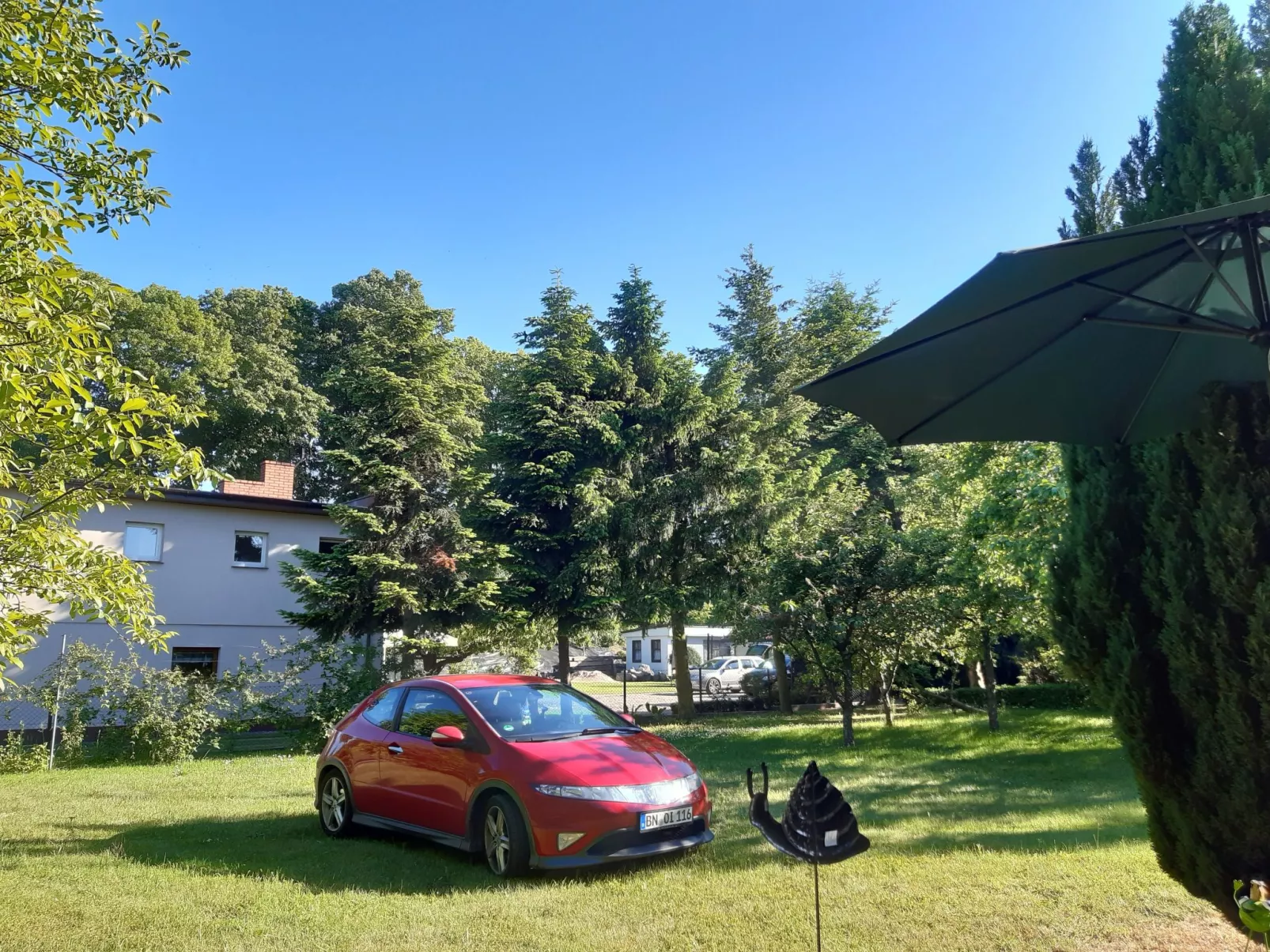 Haus "Am Nussbaum "-Outside