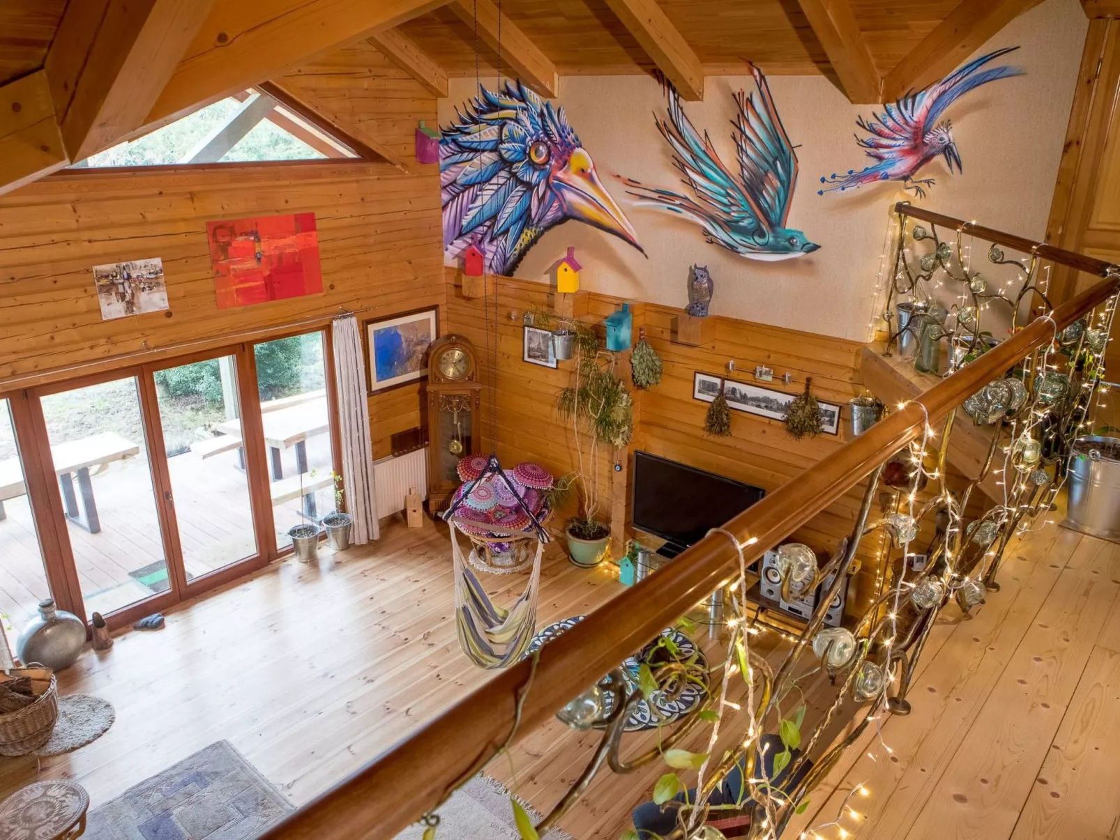 Saunabereich in Kepa - Vogelhaus-Dehors