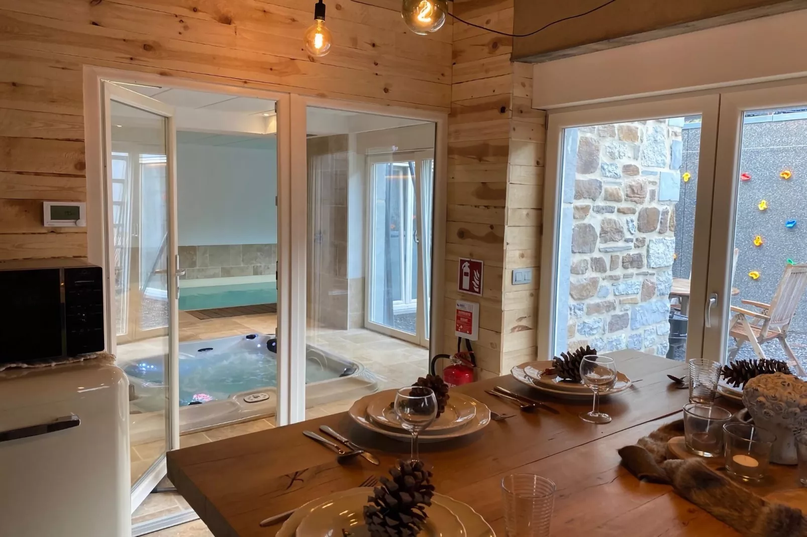 Luxueuse maison de vacances familiale pour 6 personnes à Theux-Esszimmer