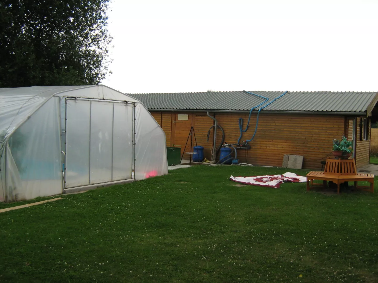 Blockhaus für fünf Personen-Dedans