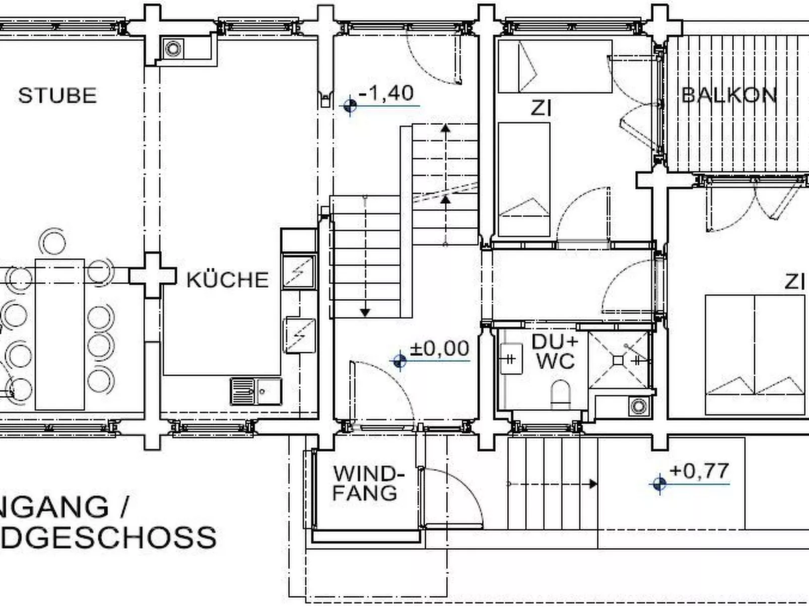 In Pruggern mit Terrasse und Garten-Dedans