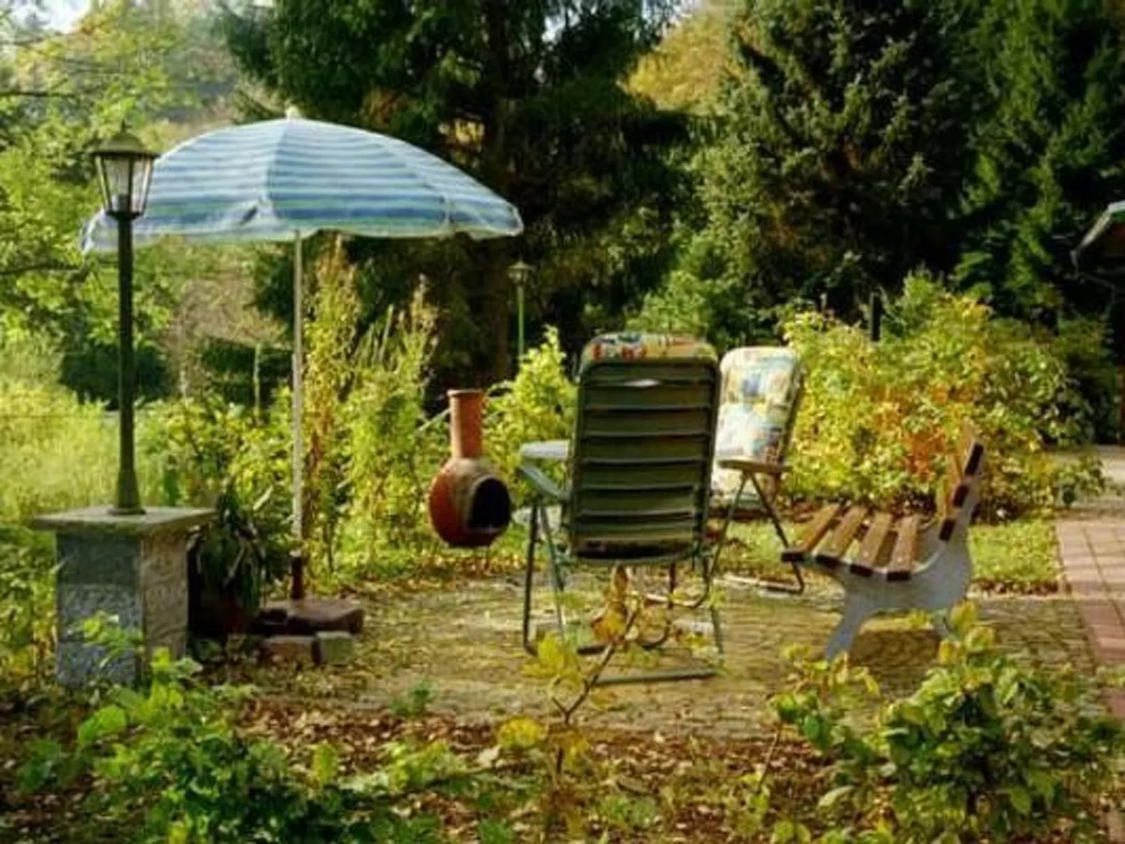 Mit Bergblick-Outside