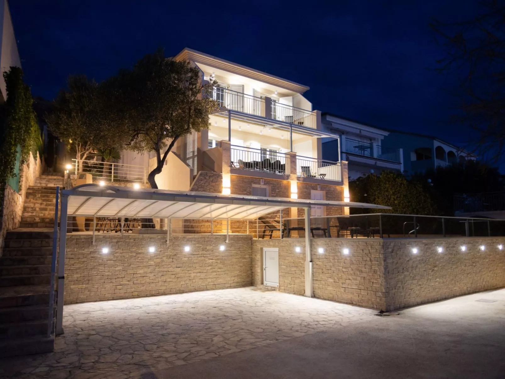 Villa "Villa Branka" direkt am Strand-Inside