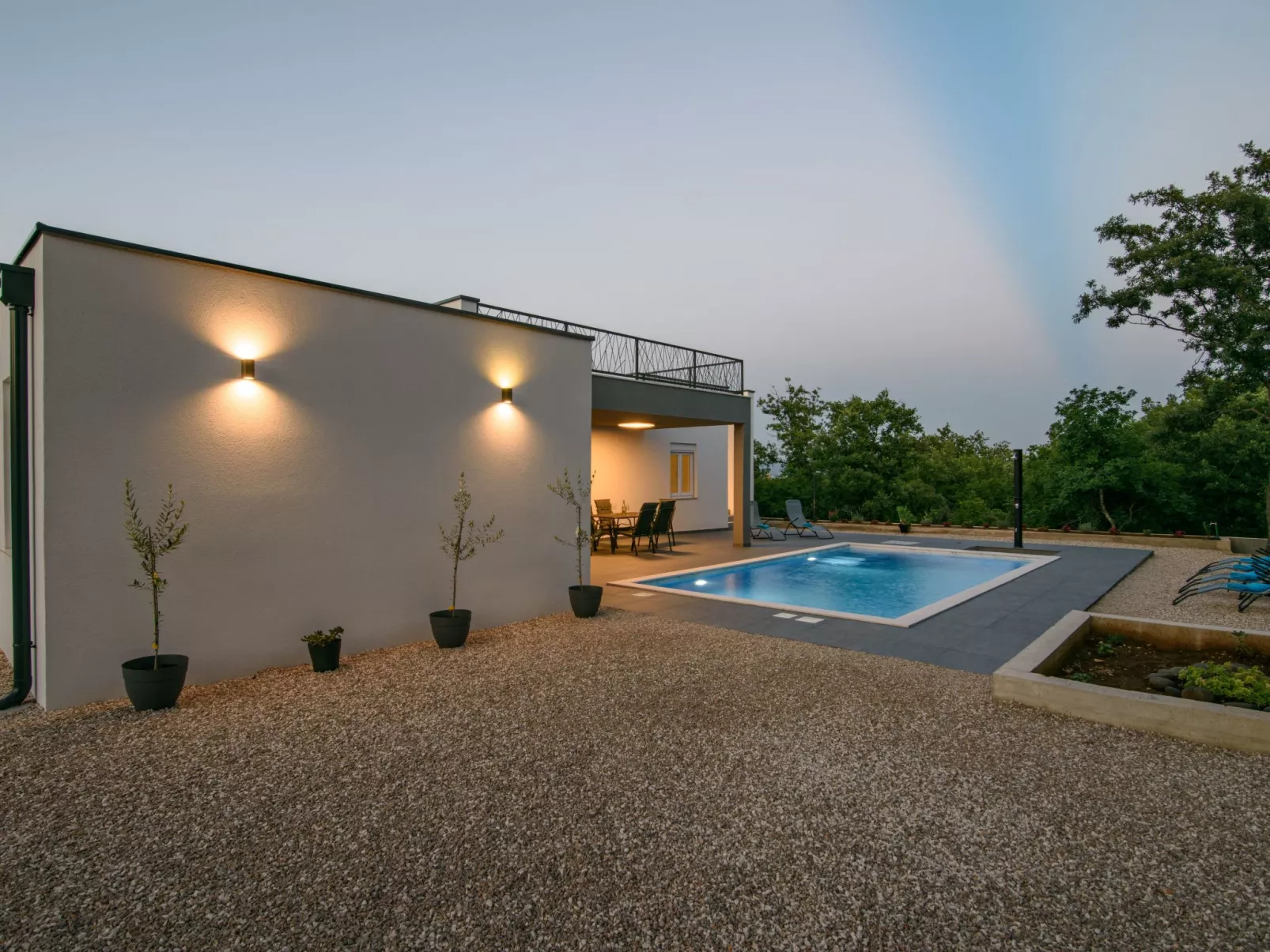 Villa Tempest in der Nähe von Zadar-Outside