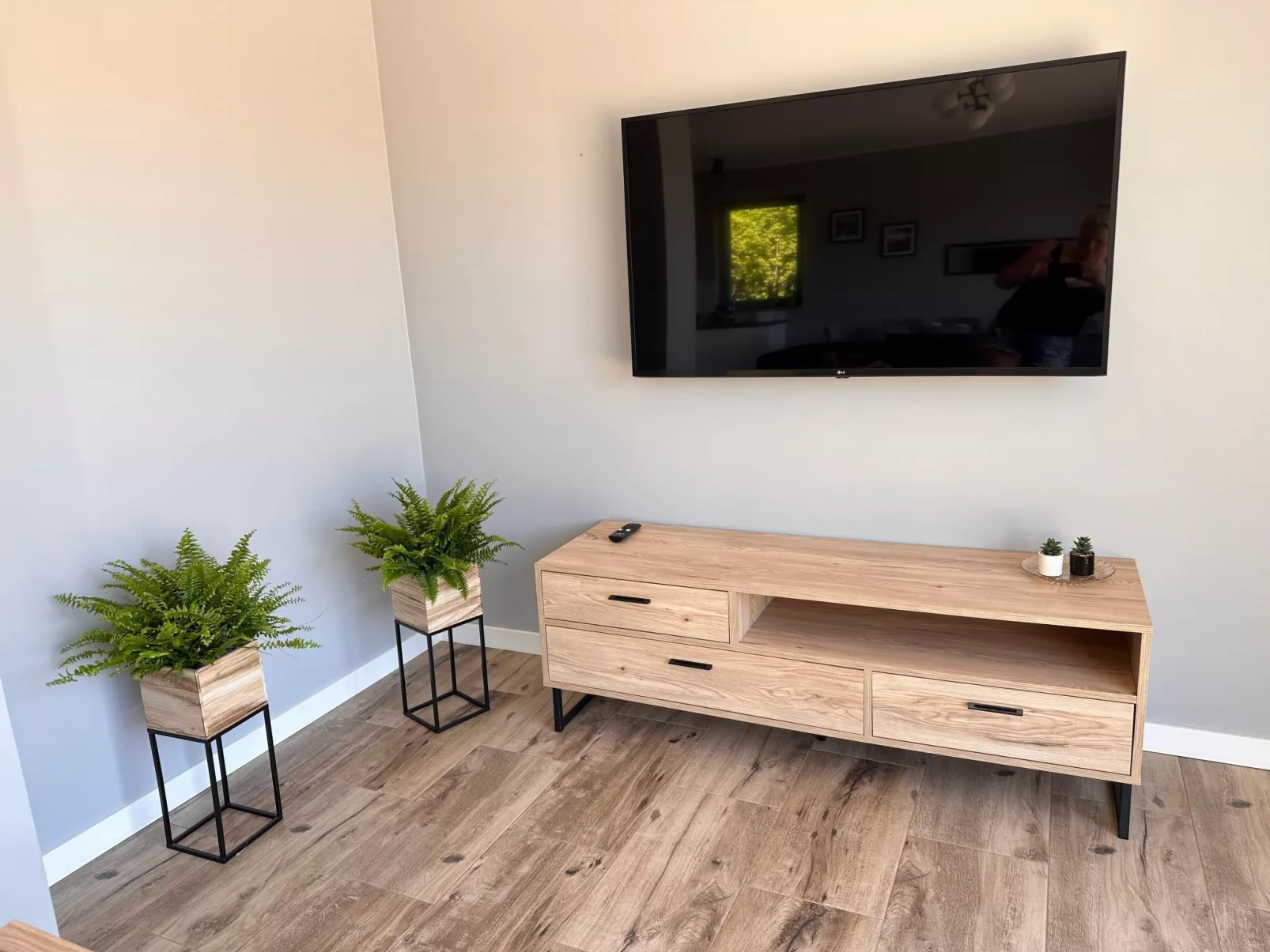 In Kołczewo mit Grill und Garten-Dedans