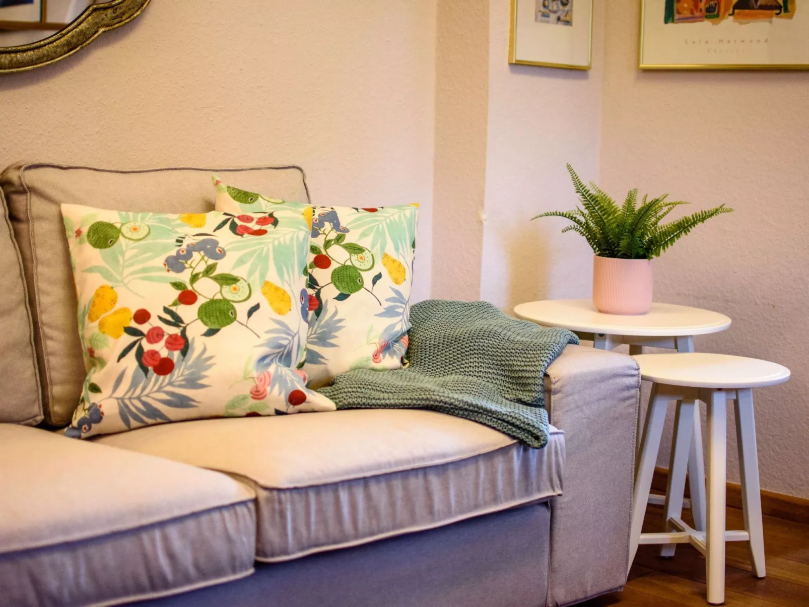 Gemütliche Wohnung in Bracht mit Garten-Dedans