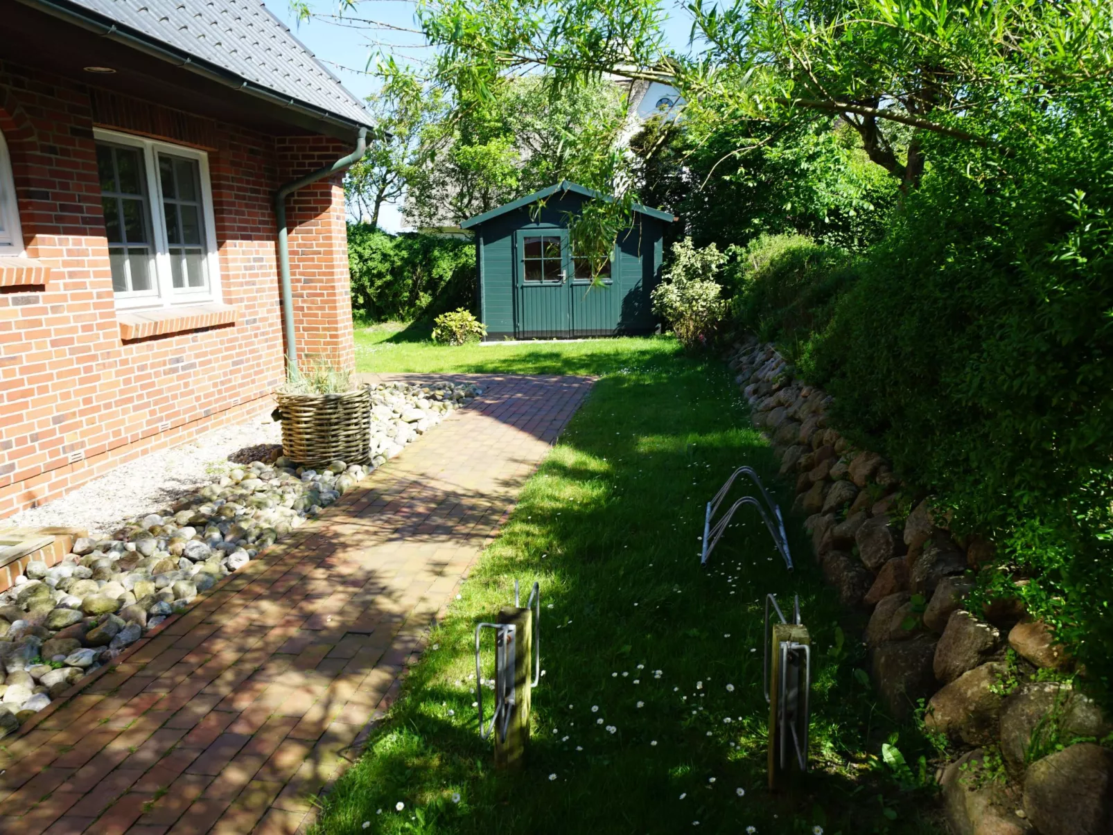 Wohnung in Morsum mit Terrasse-Draußen