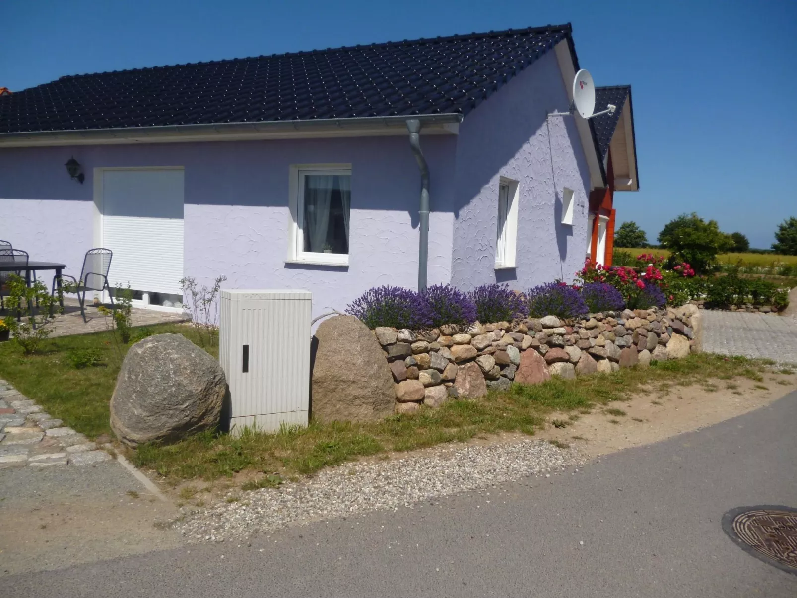 Freistehendes Ferienhaus in Lancken mit Sauna-Inside