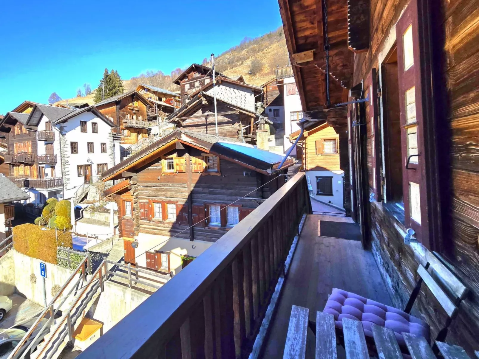 Typische Wohnung Le Ver Luisant. Val d'Hérens-Inside