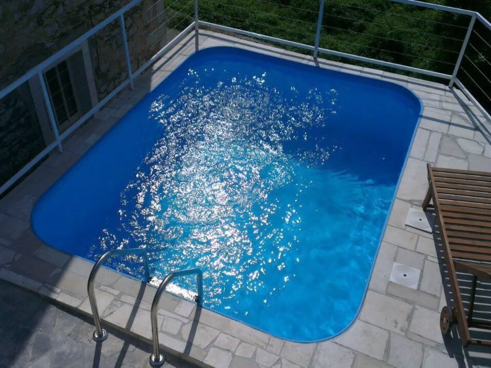 Charmantes Steinhaus mit Pool und Panoramablick-Dehors