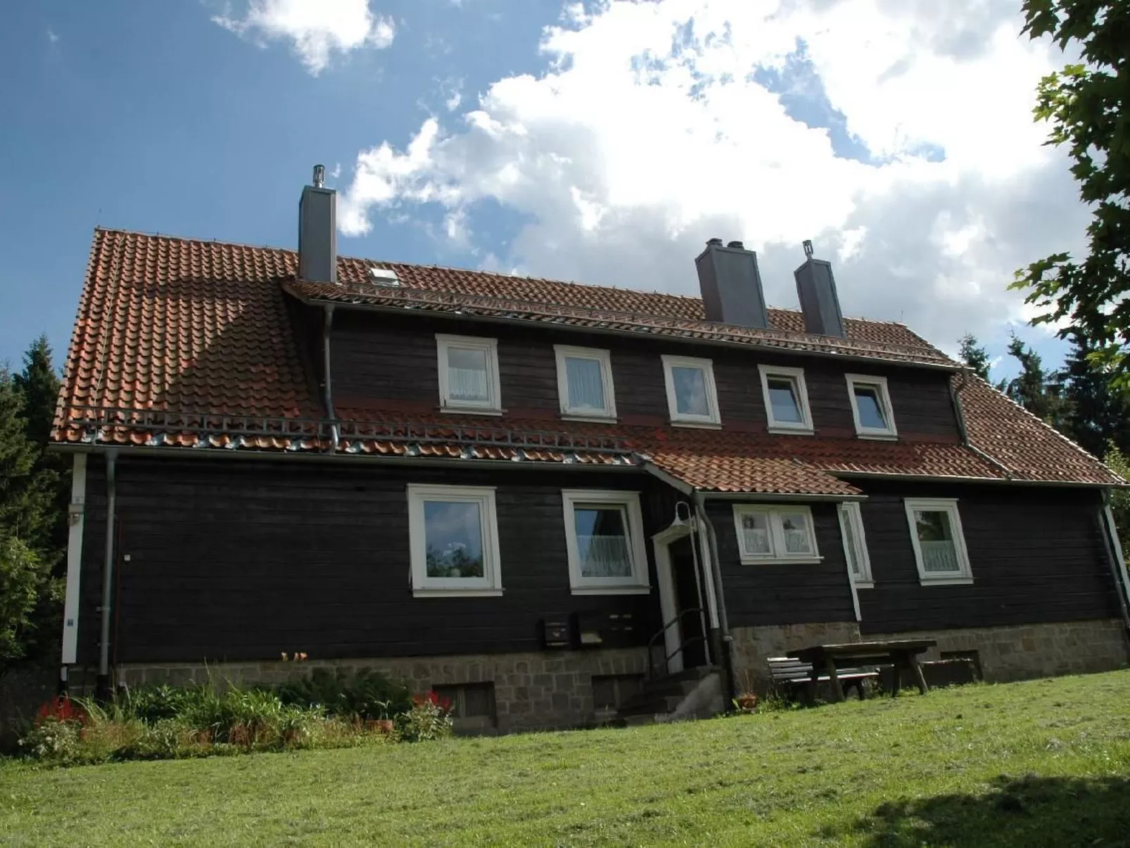 Appartement in Altenau mit Garten-Draußen