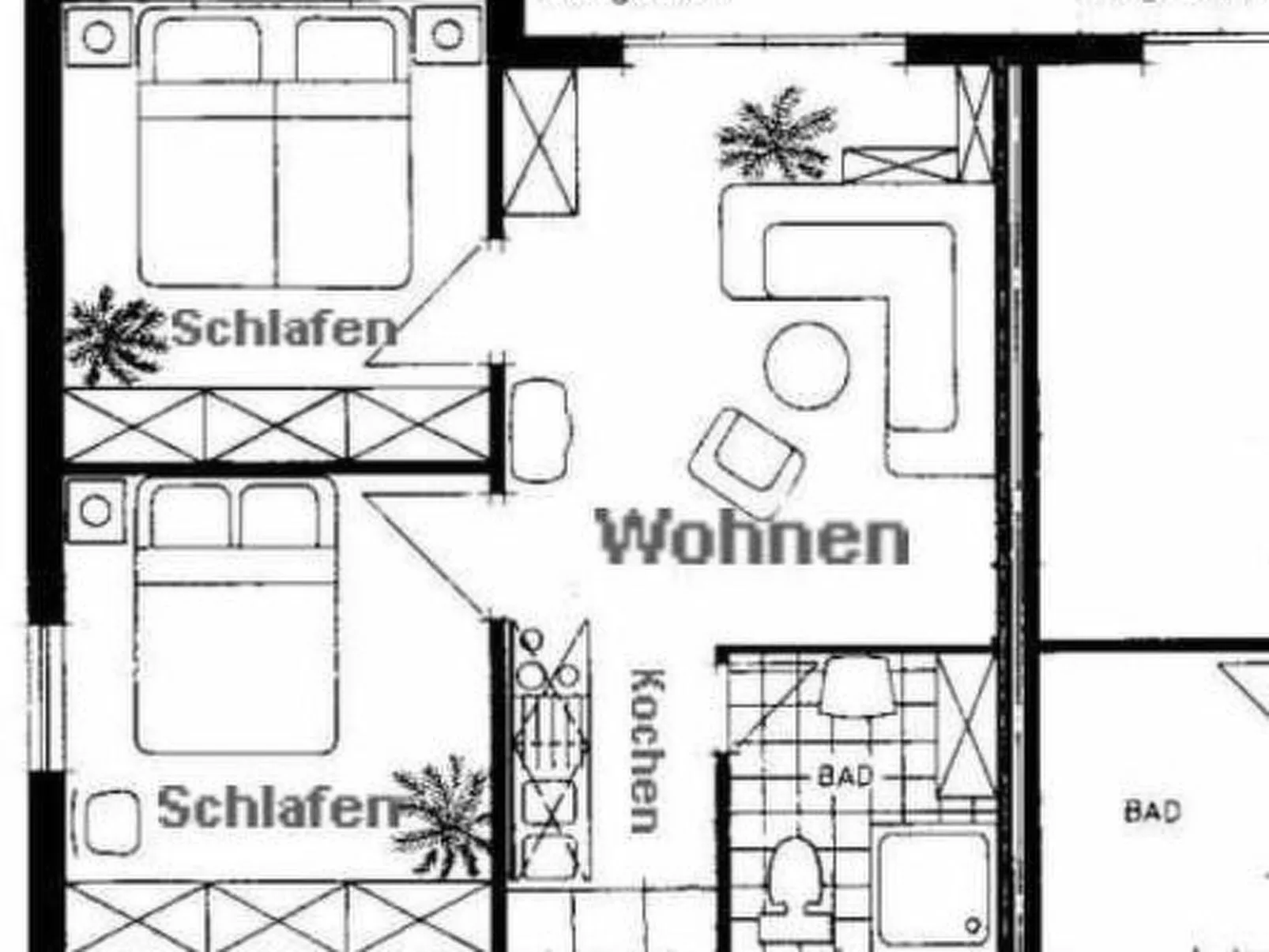 Doppelferienhaus mit Terrasse-Inside