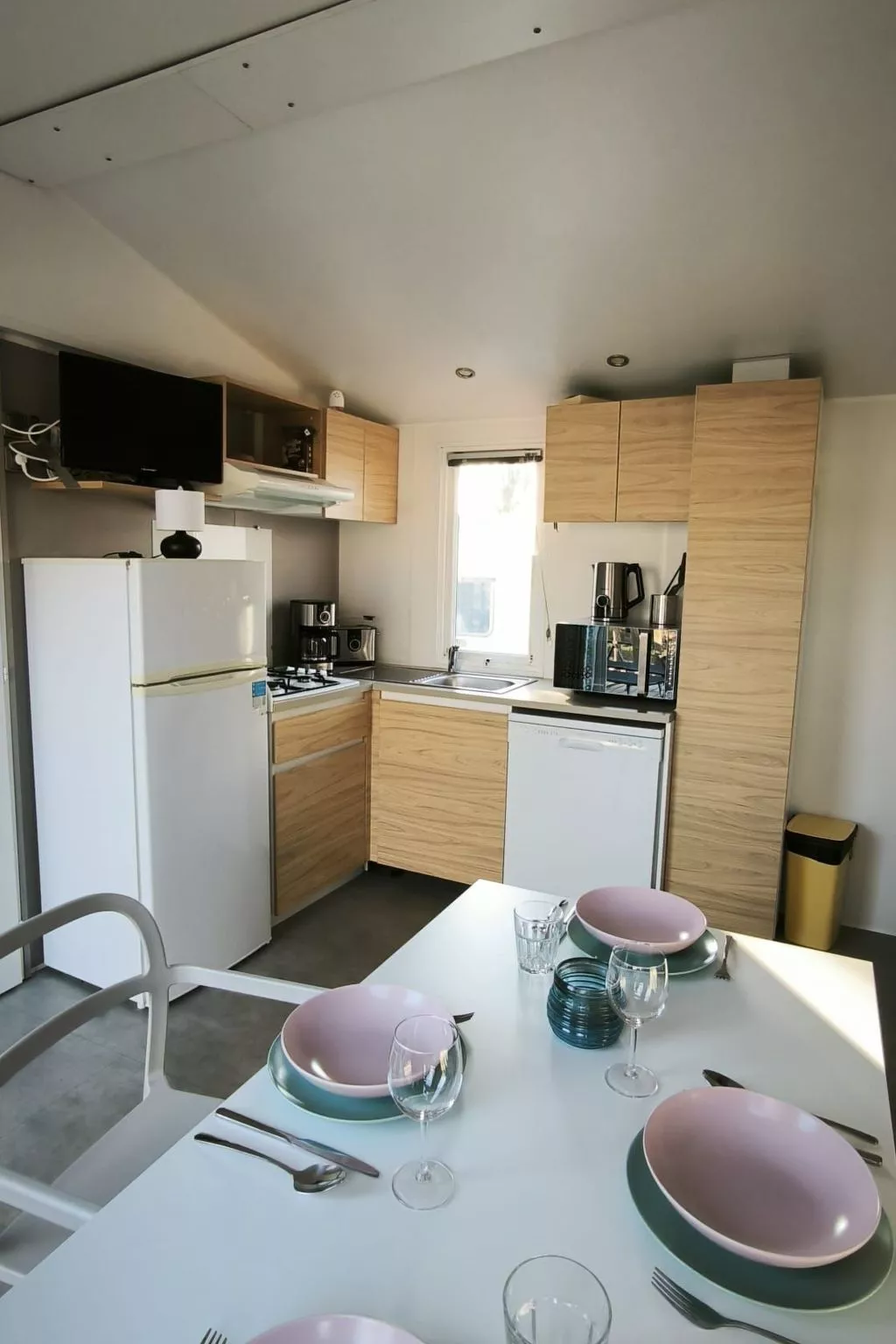 Mobilheim Herz Lauwersoog - Chalet Robbengat 84-Inside