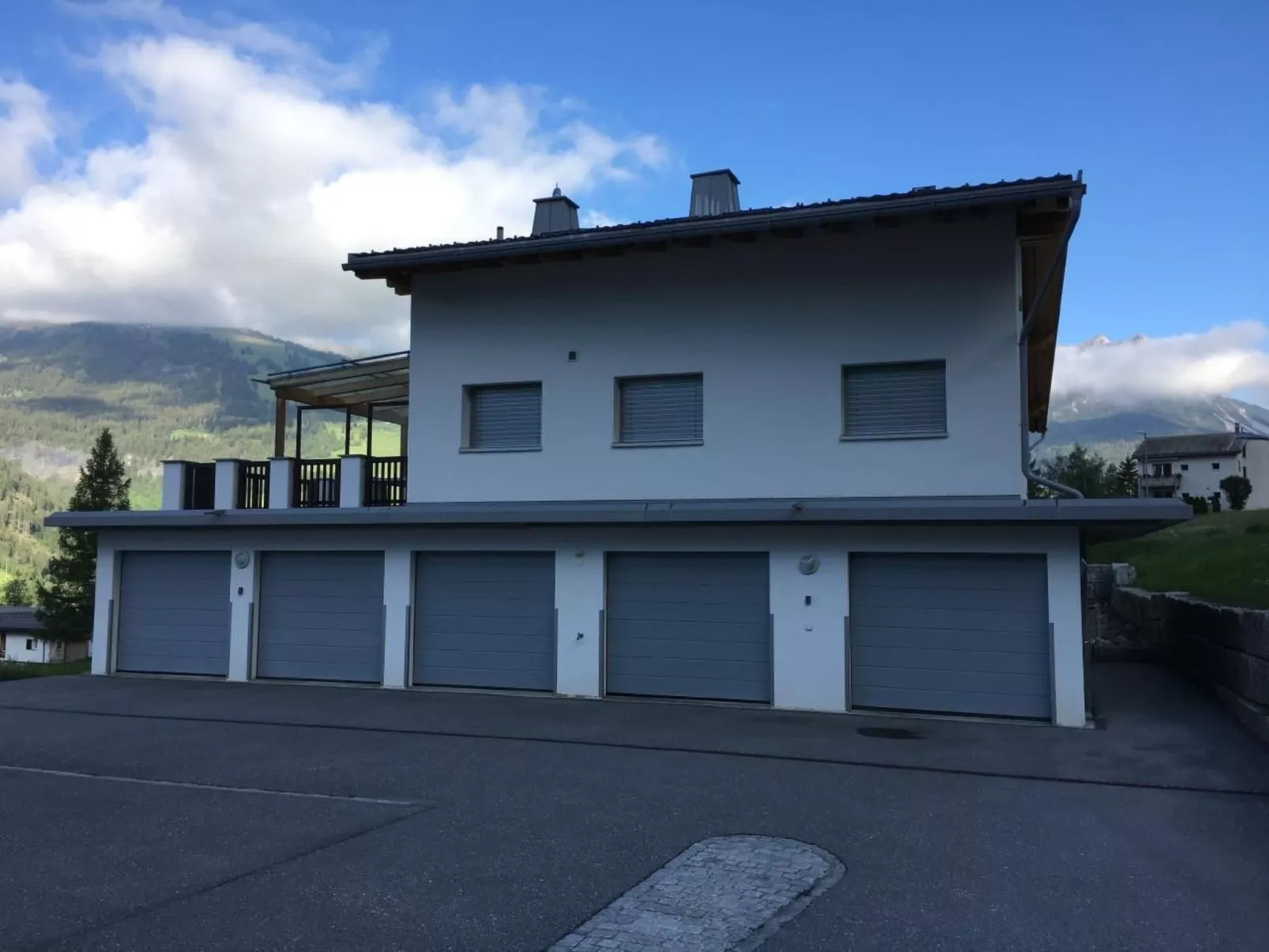 Fewo mit Bergblick-Draußen