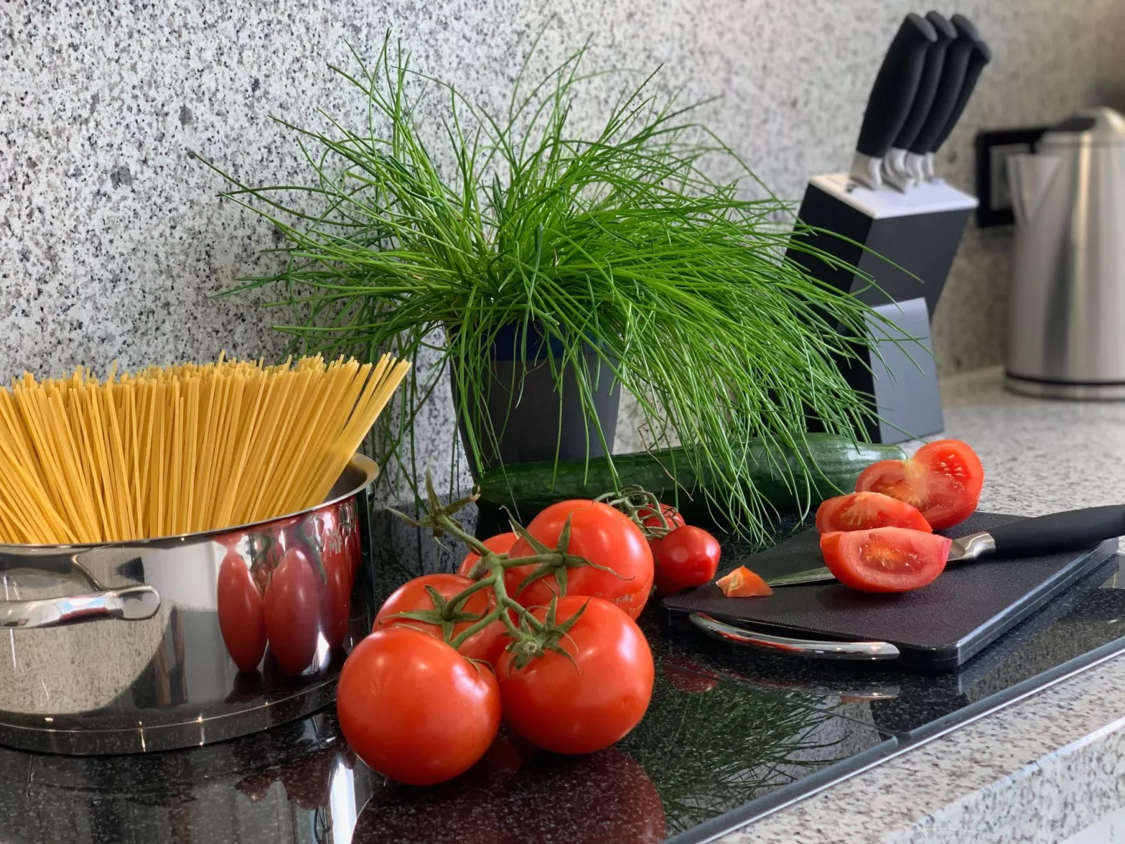 Ferienwohnung mit Infrarotwärmekabine-Drinnen