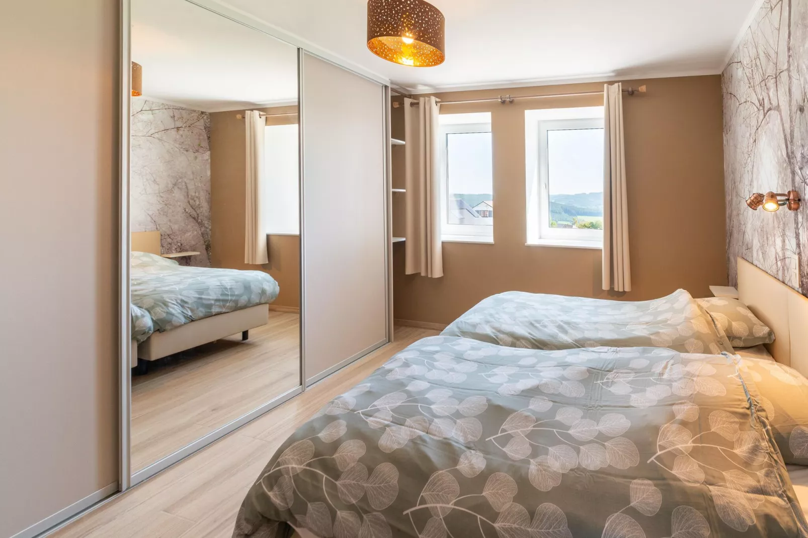 Magnifique habitation située aux abords du circuit de Spa Francorchamps -  Aux champs des oiseaux-Schlafzimmer