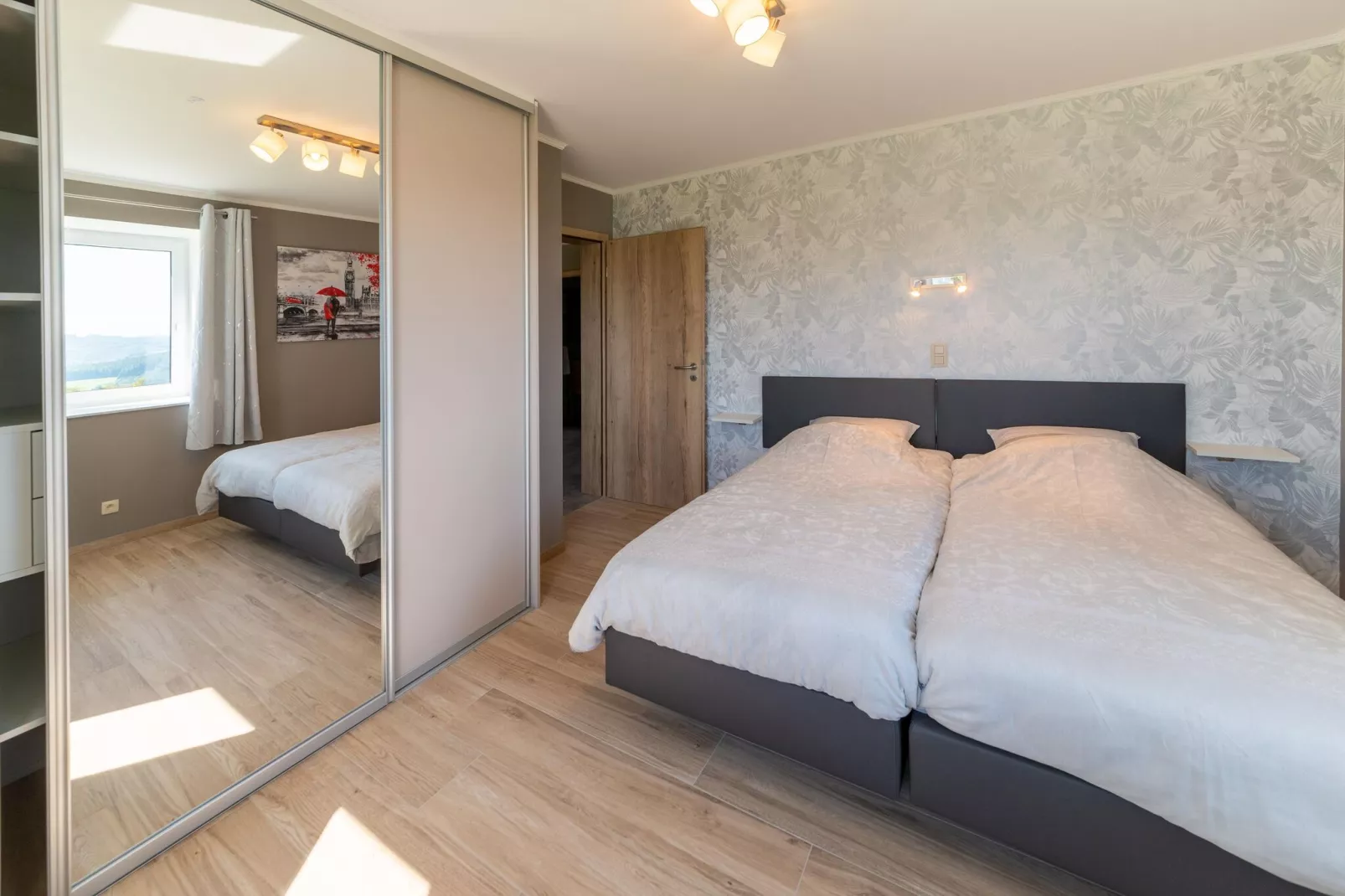 Magnifique habitation située aux abords du circuit de Spa Francorchamps -  Aux champs des oiseaux-Schlafzimmer