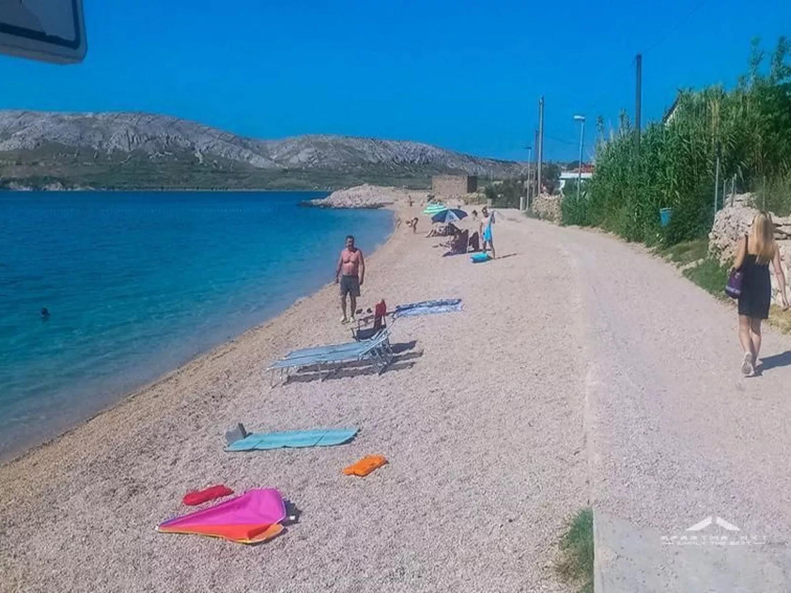 Für 2 Personen ca. 25 m&sup2; in Zubovici, Adriaküste Kroatien (Kroatische Inse-Draußen