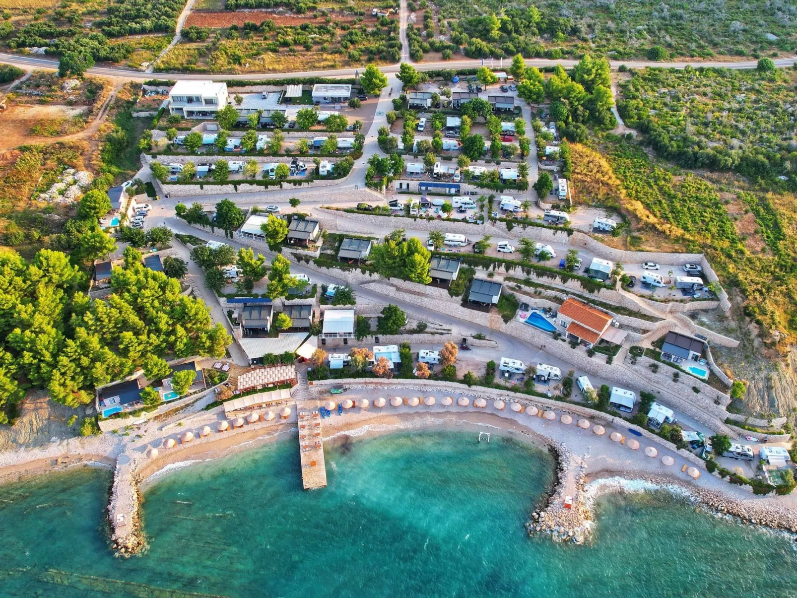 Ferienvilla "Dalmatiner" mit Infinity Pool-Inside