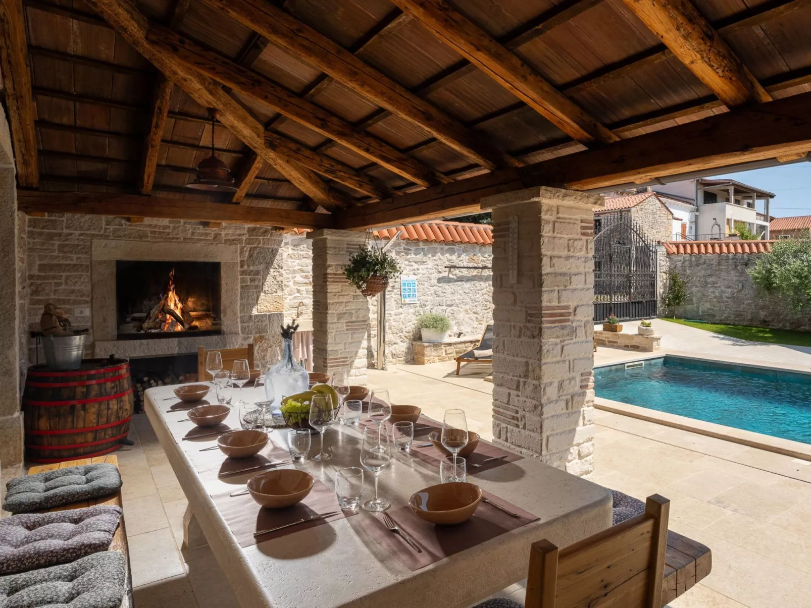 Villa Caterina-Draußen