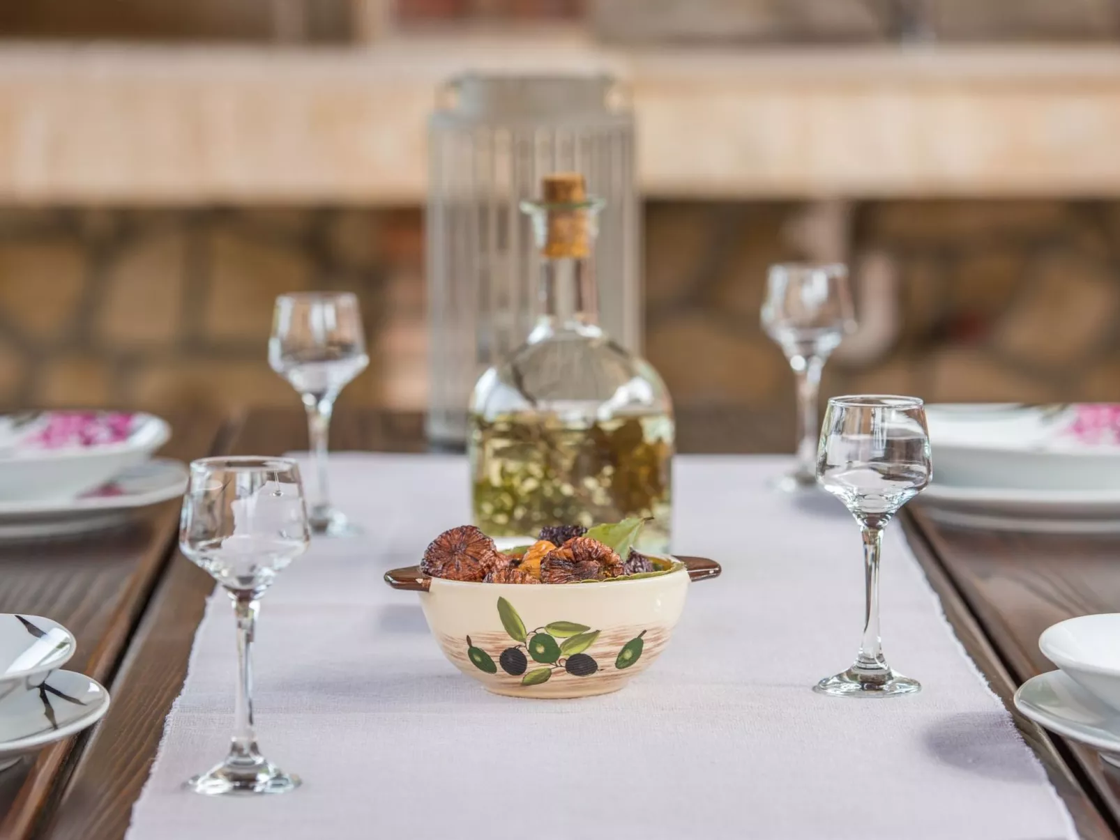 Appartement in Soline mit Großer Terrasse-Dehors