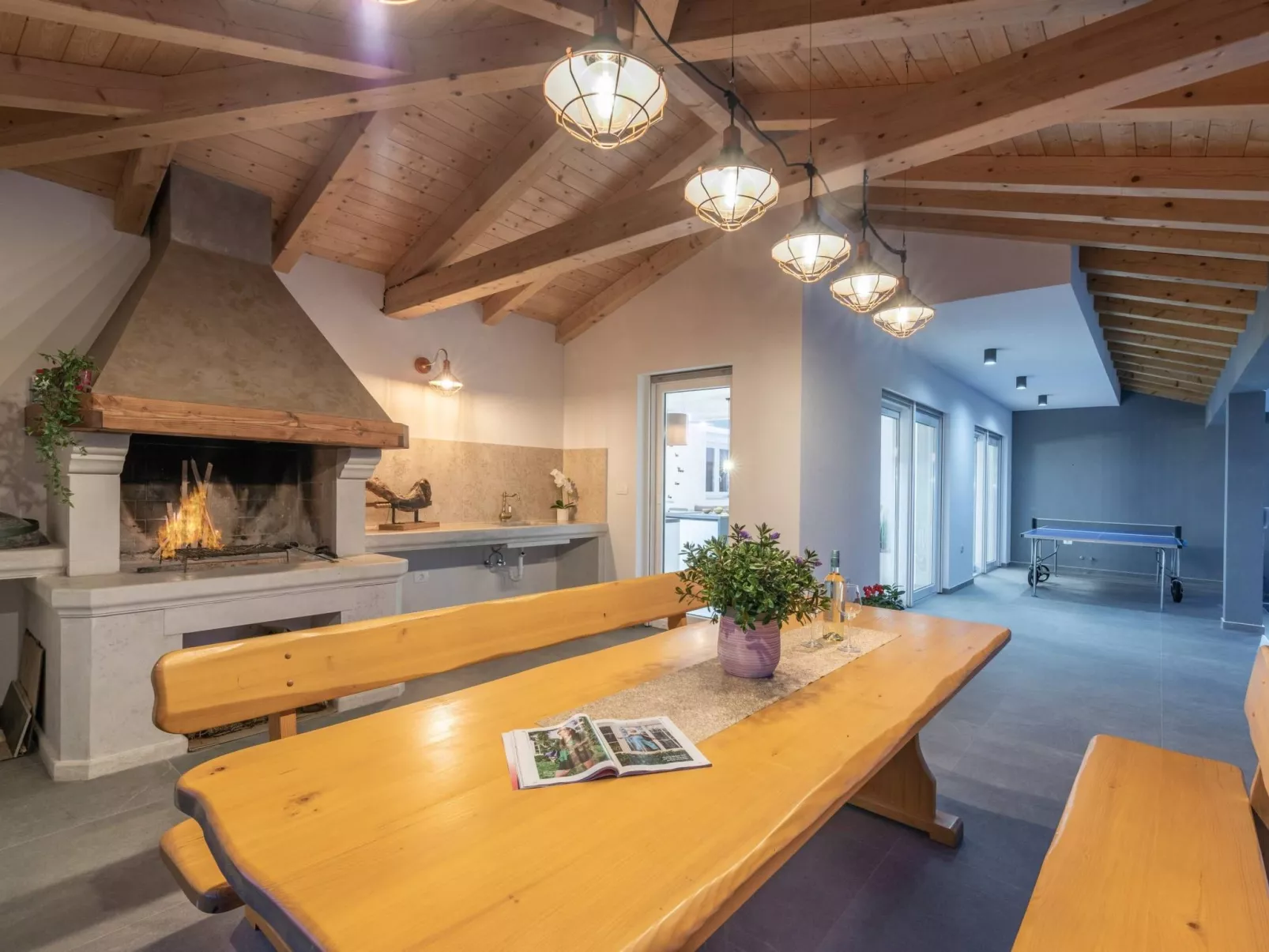 Villa Casa Mara mit beheiztem Pool-Dedans