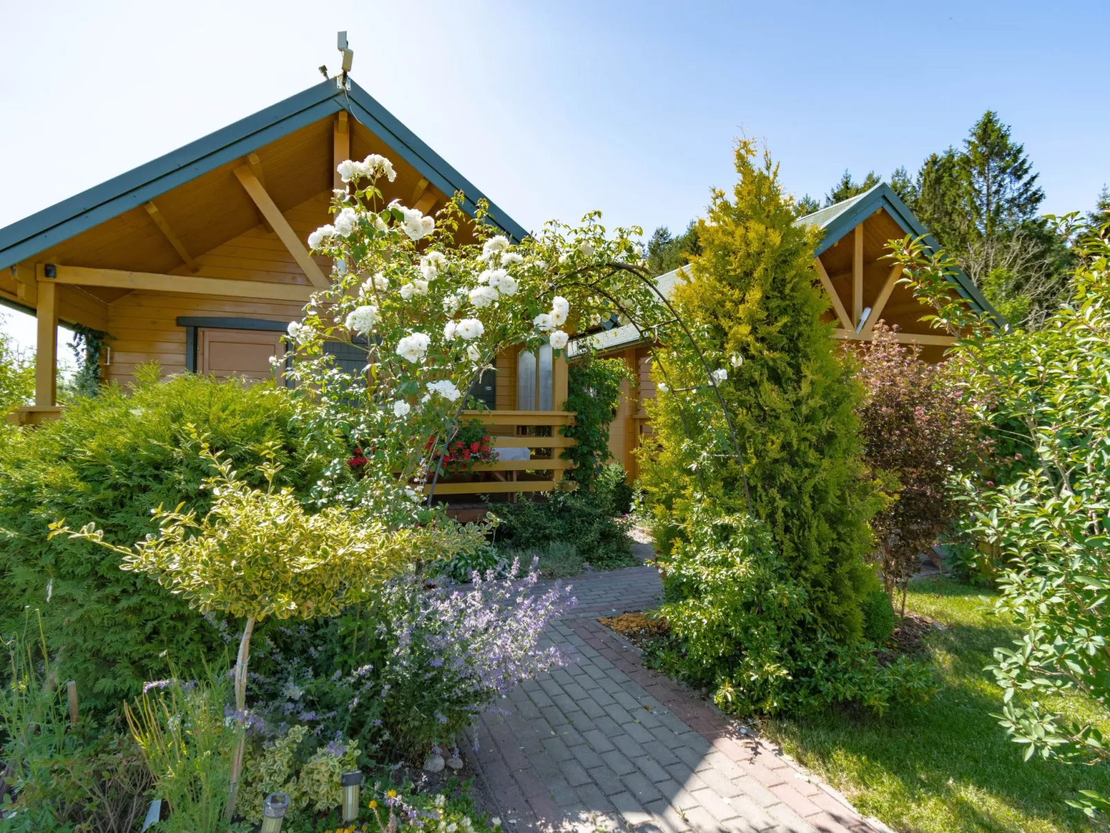 In Rusinowo mit Terrasse und Garten-Inside