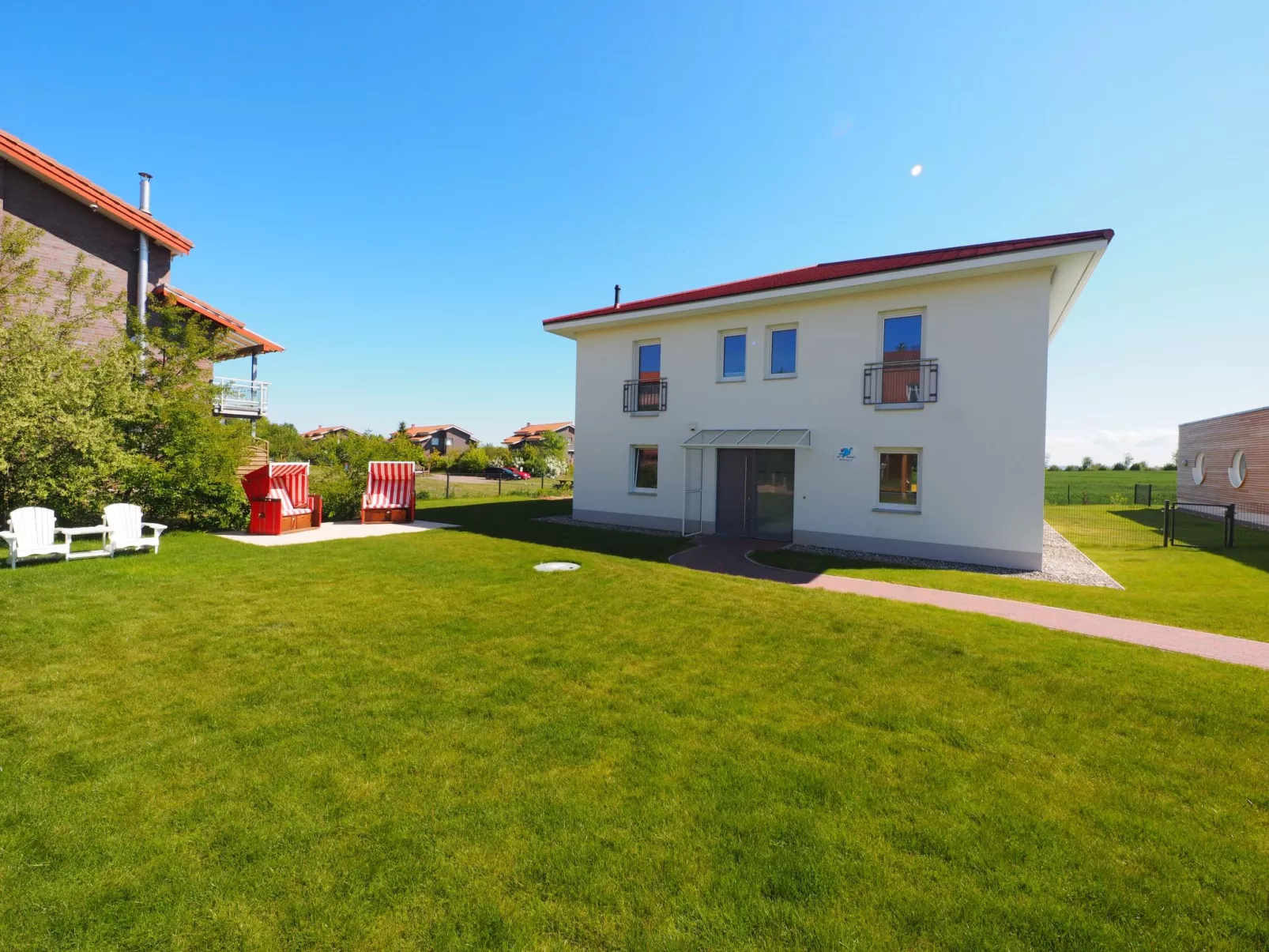 Ferienvilla in Hohenkirchen mit Privatem Pool Birdieweg 11a-Outside