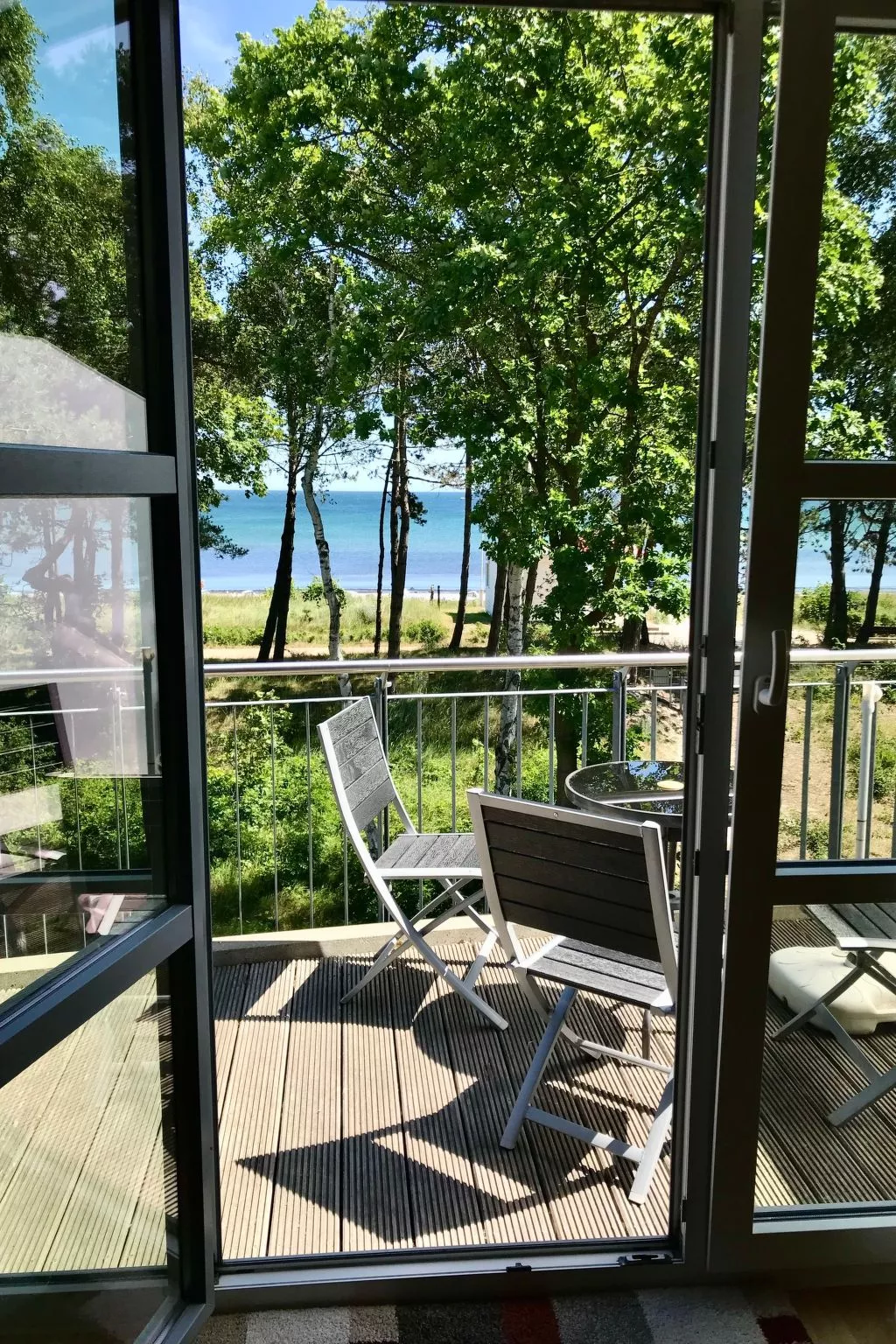 Meeresblickpanorama-Dehors