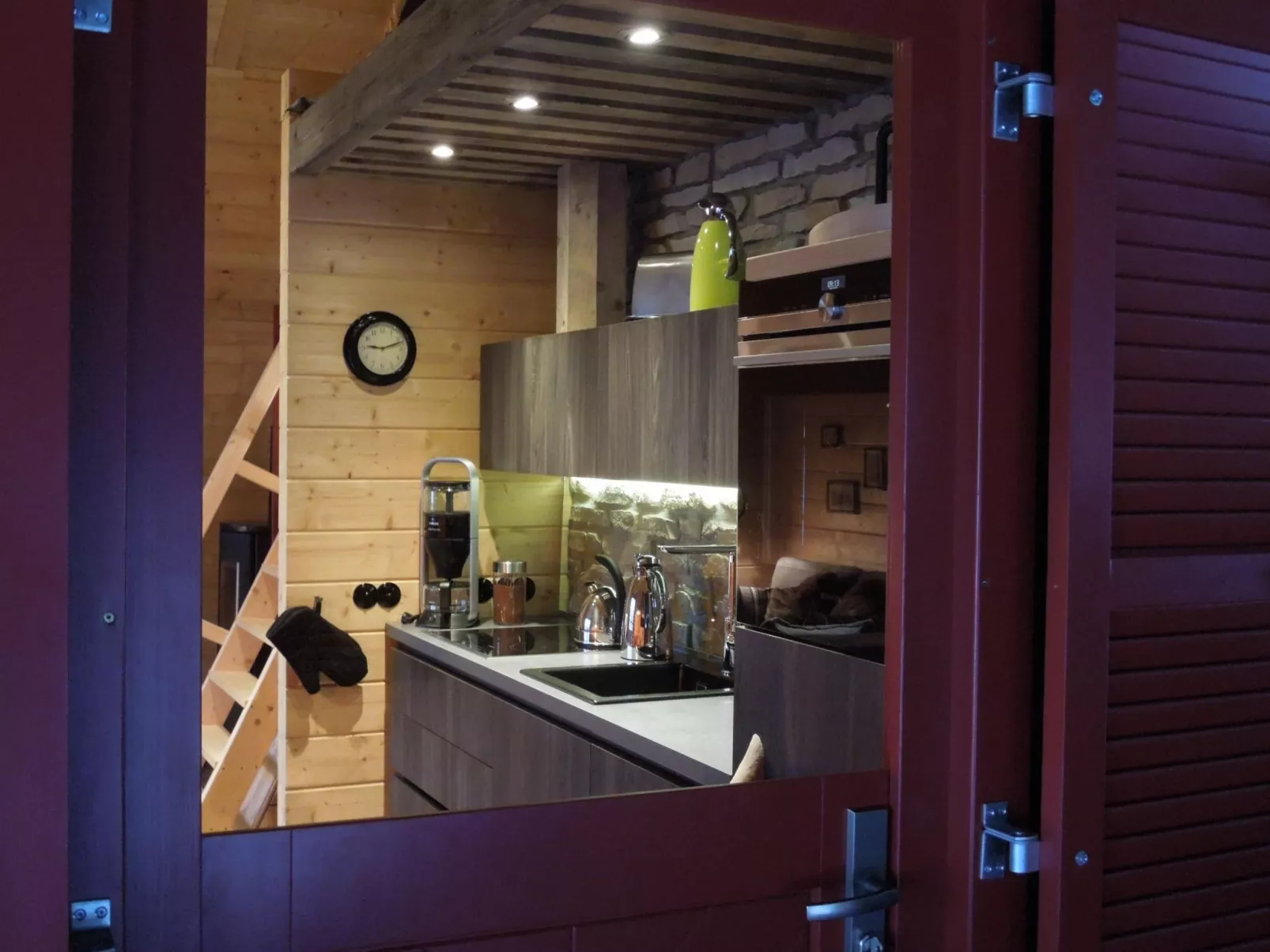 Blockhaus Bodefall-Dedans